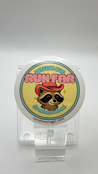 Dream Big, Run Far Sticker