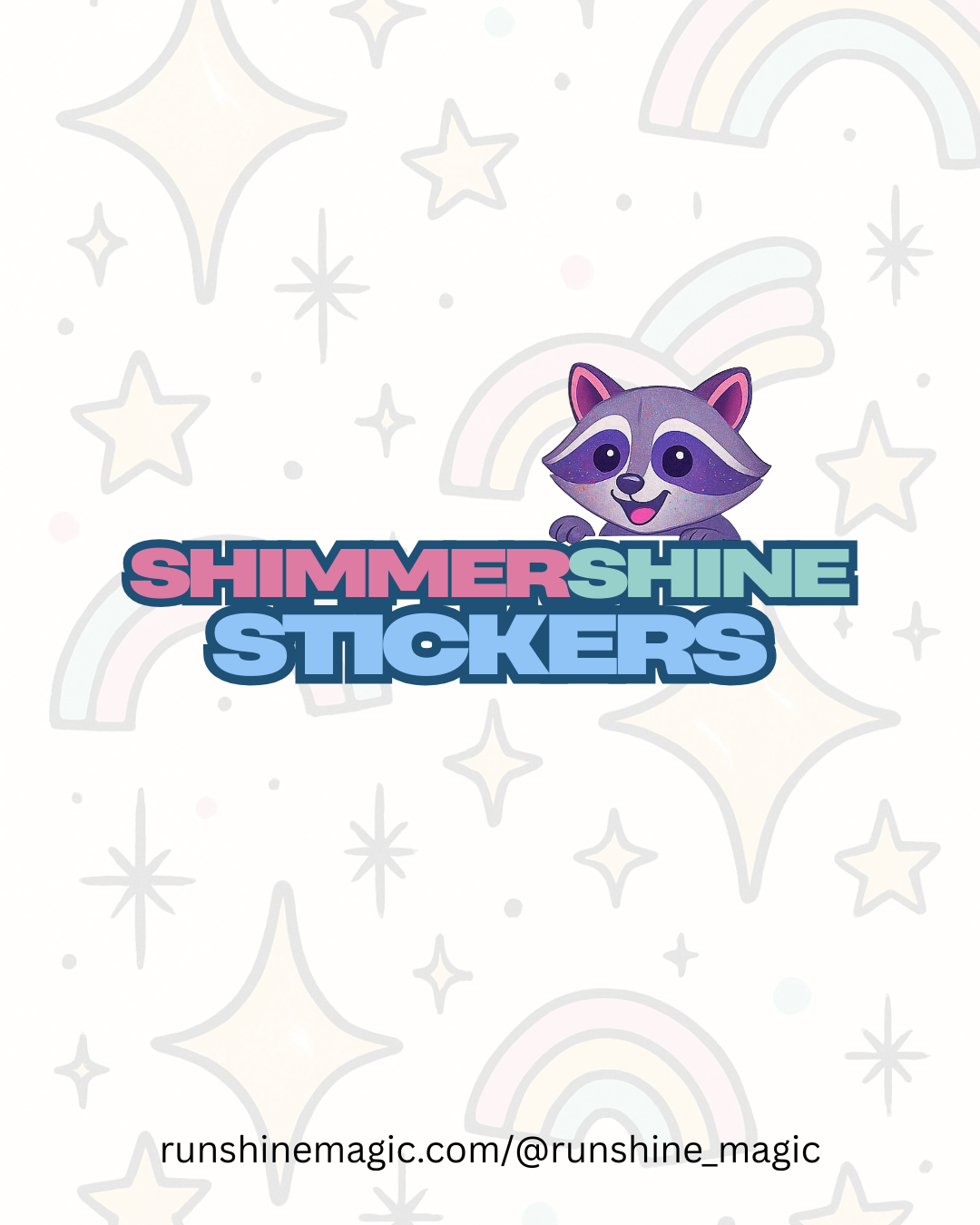 Shimmer. Shine. Sticker.