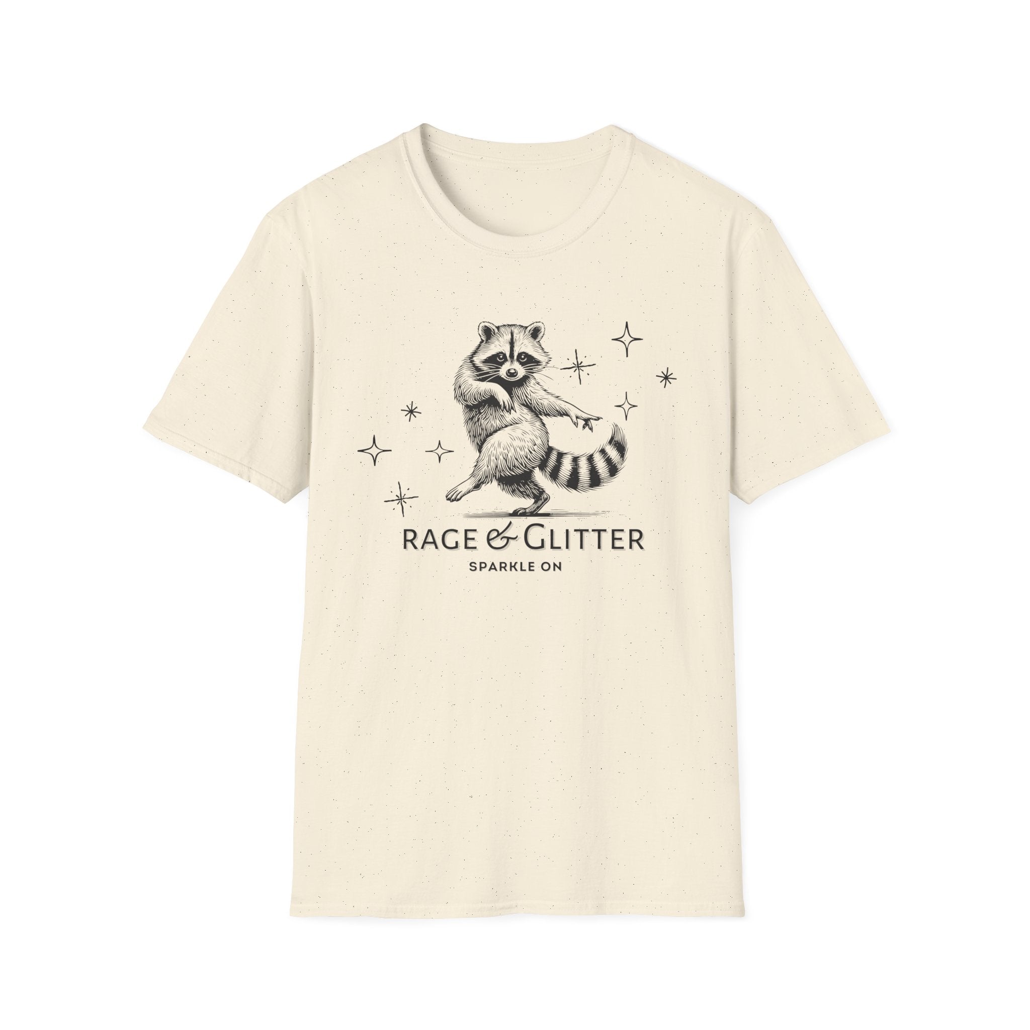 Rage & Glitter Graphic Tee — Sparkle On T-Shirt