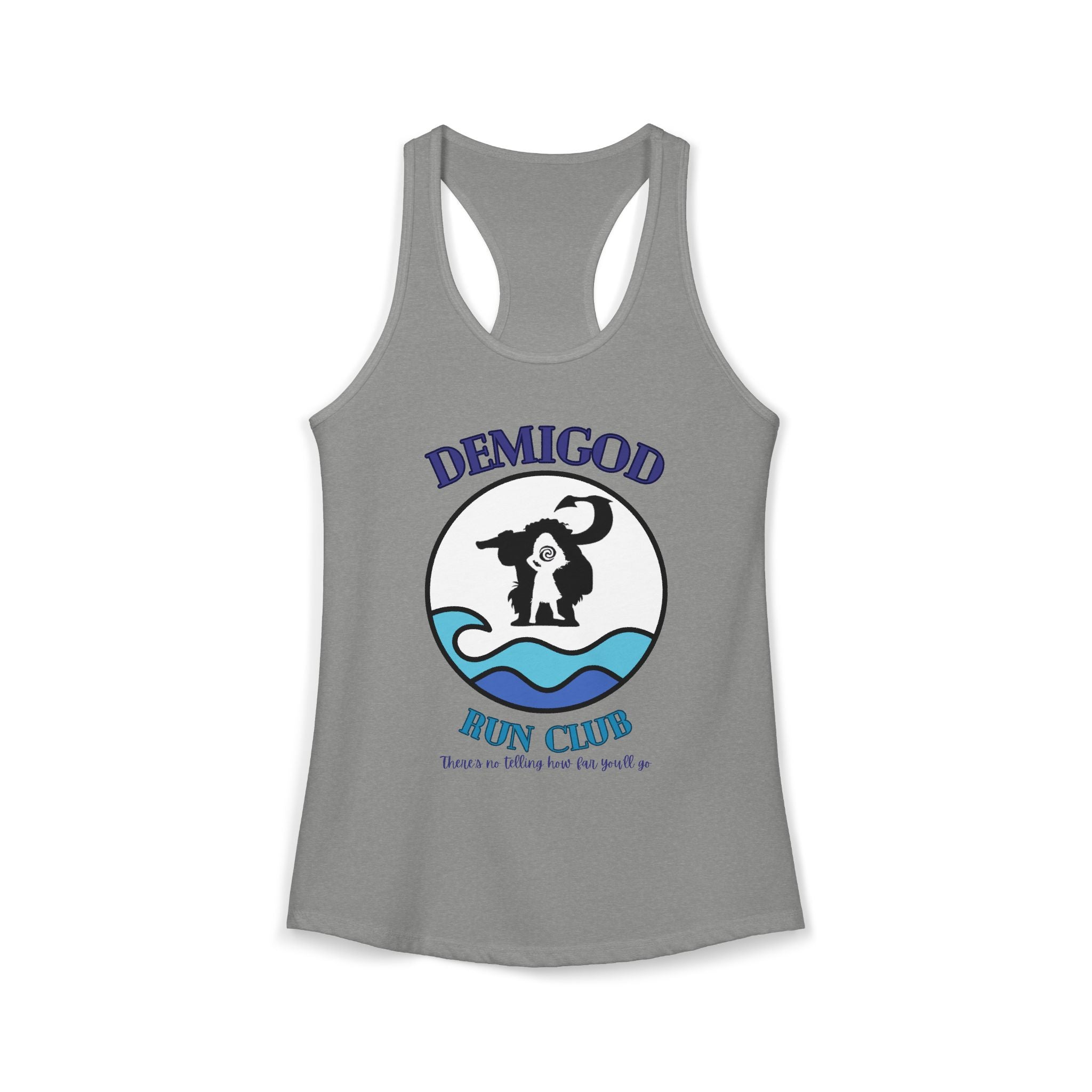 Demi God Run Club - Women's Ideal Racerback Tank