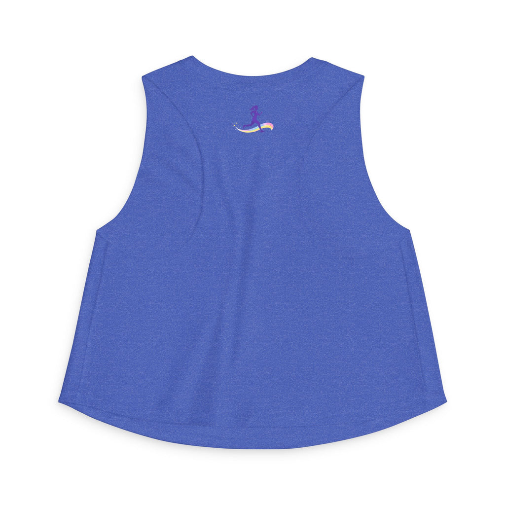 Dream Big Run Long Sparkle Hard Women's Crop Top