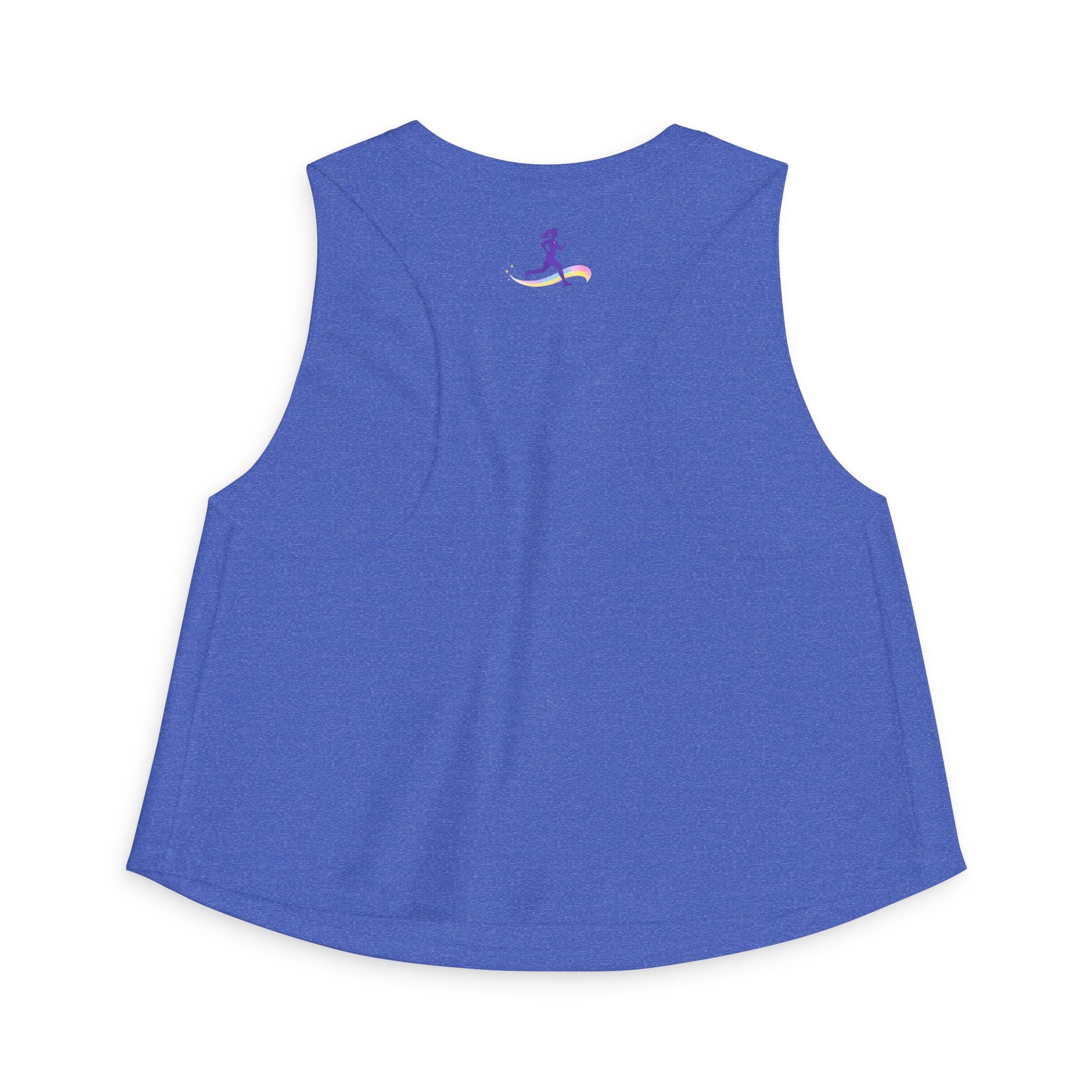 Dream Big Run Long Sparkle Hard Women's Crop Top