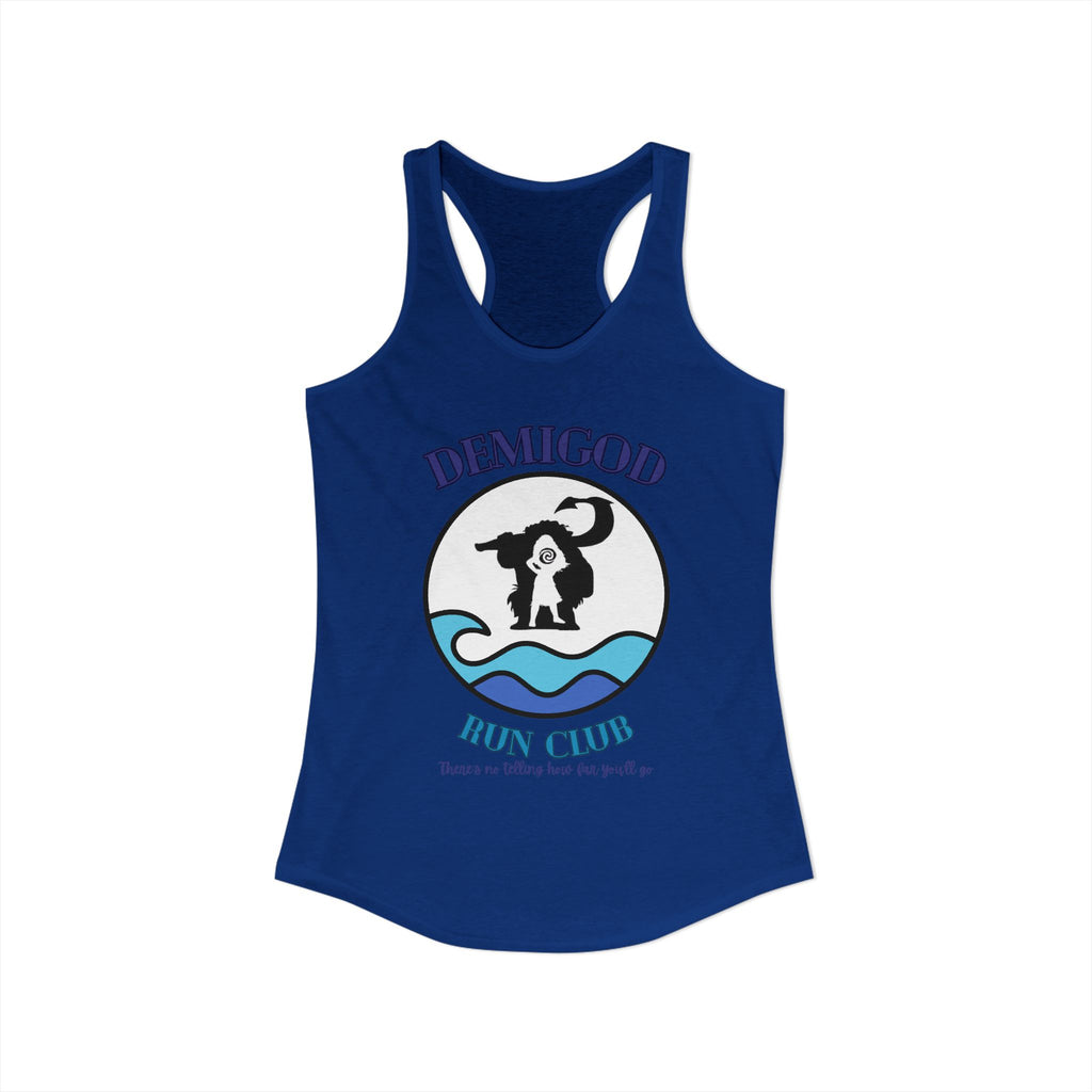 Demi God Run Club - Women's Ideal Racerback Tank