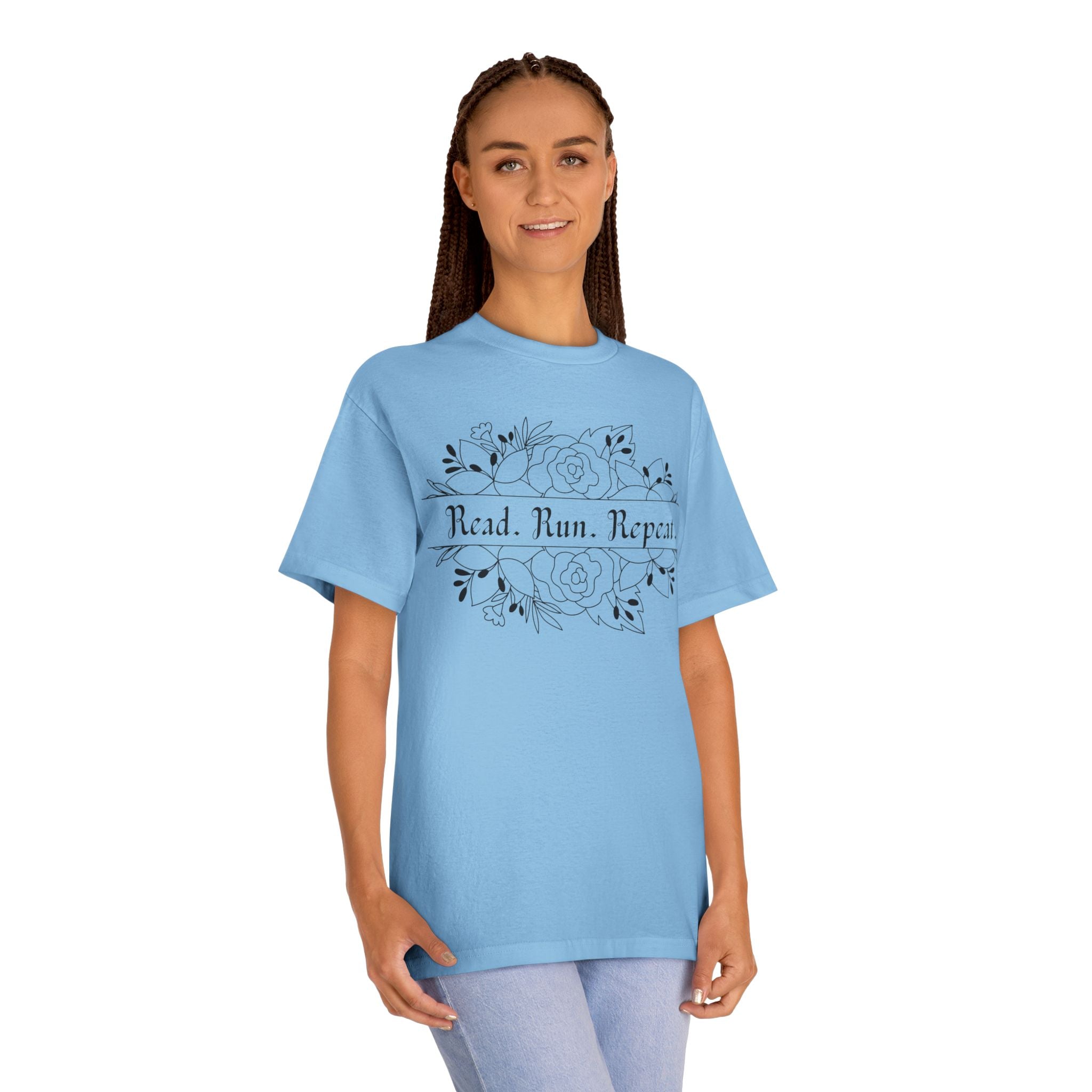 Read. Run. Repeat. Unisex Classic Tee