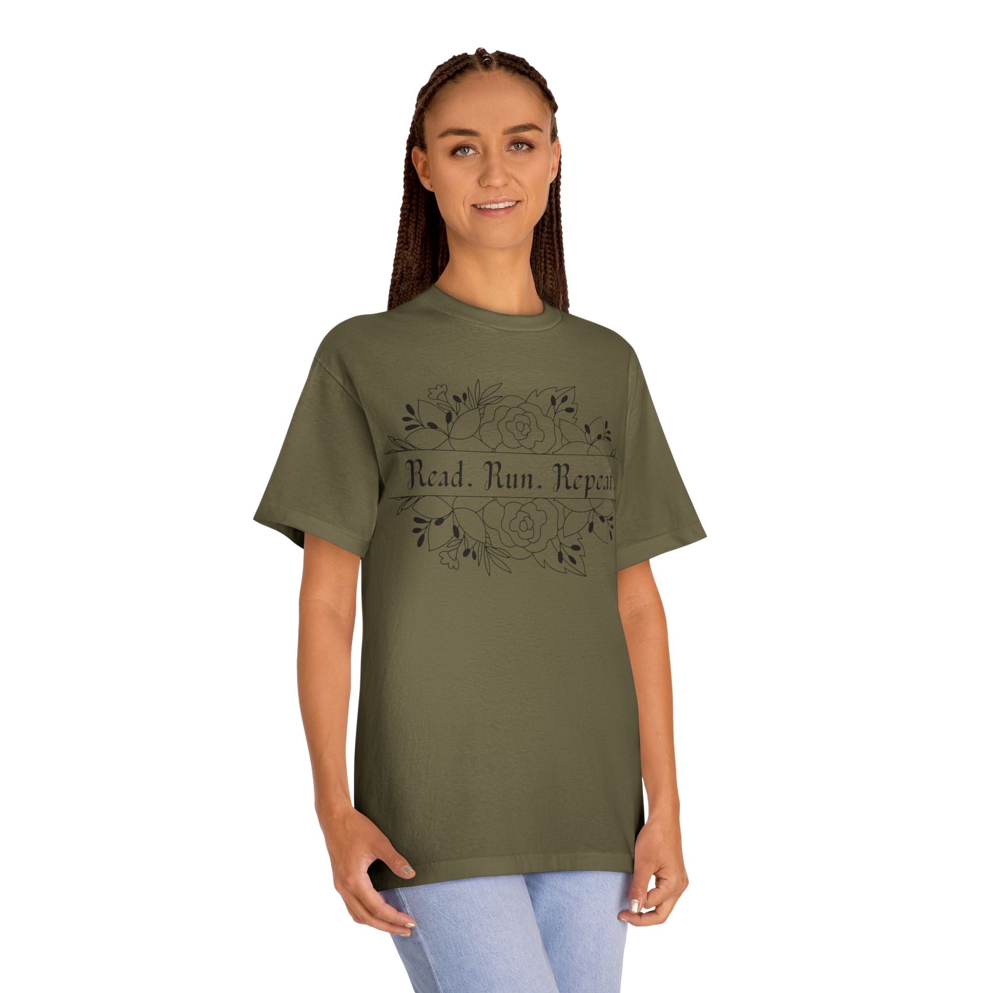 Read. Run. Repeat. Unisex Classic Tee