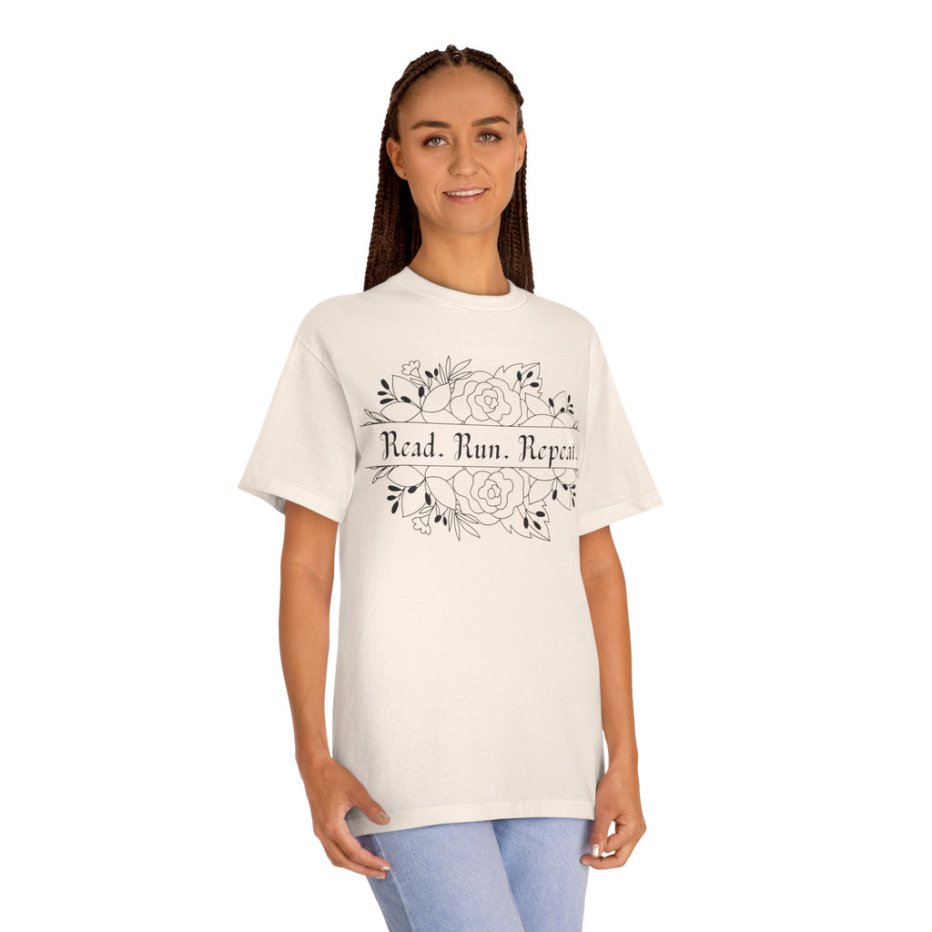 Read. Run. Repeat. Unisex Classic Tee