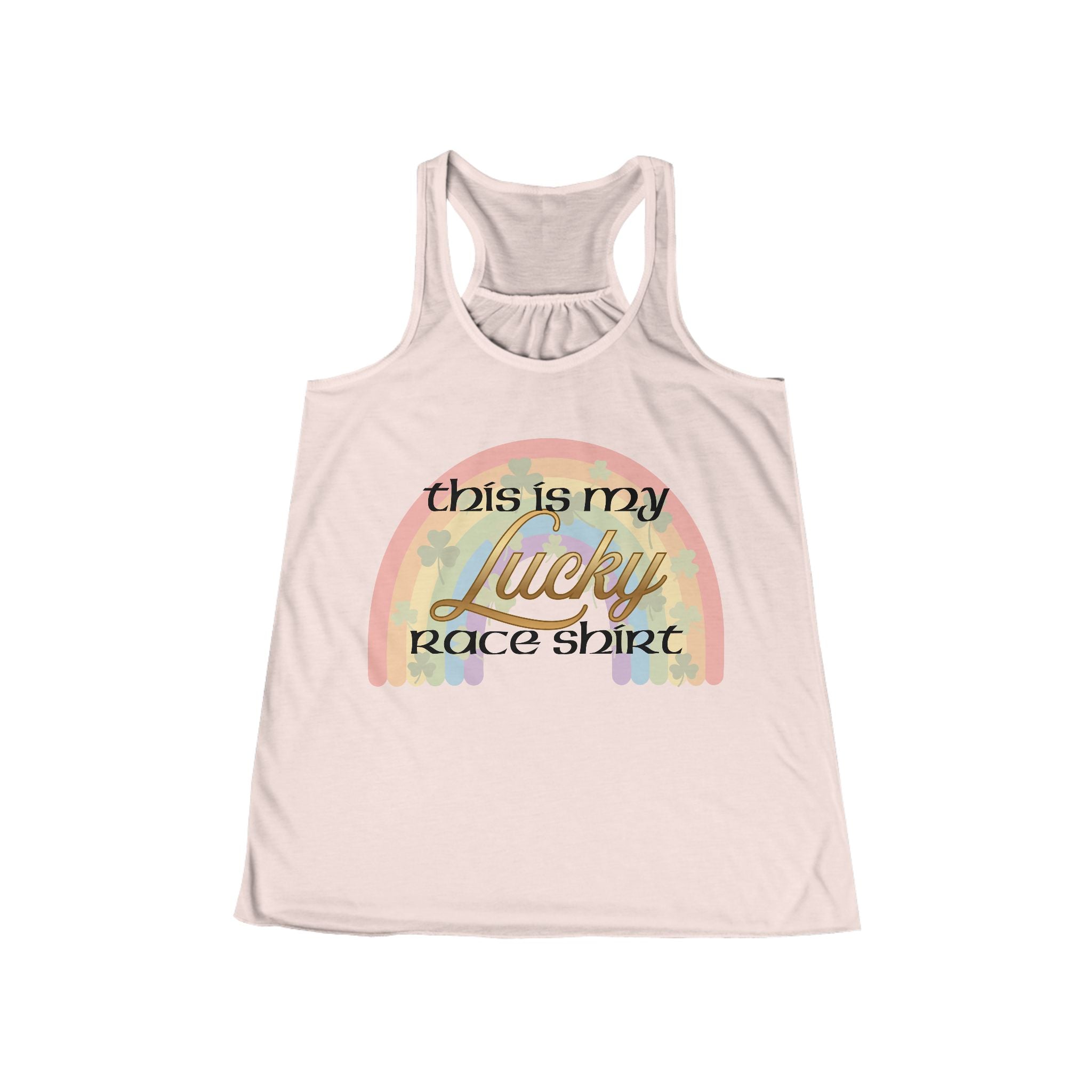 Lucky Race Tank Top Women's flowy Racerback Tank