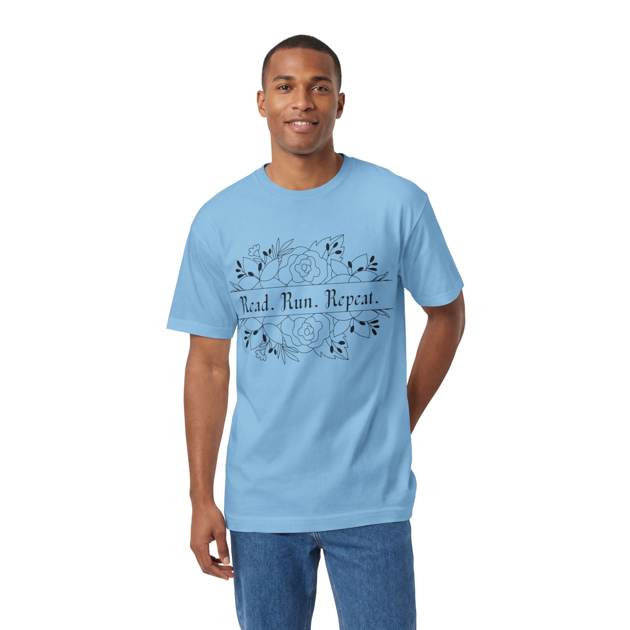 Read. Run. Repeat. Unisex Classic Tee