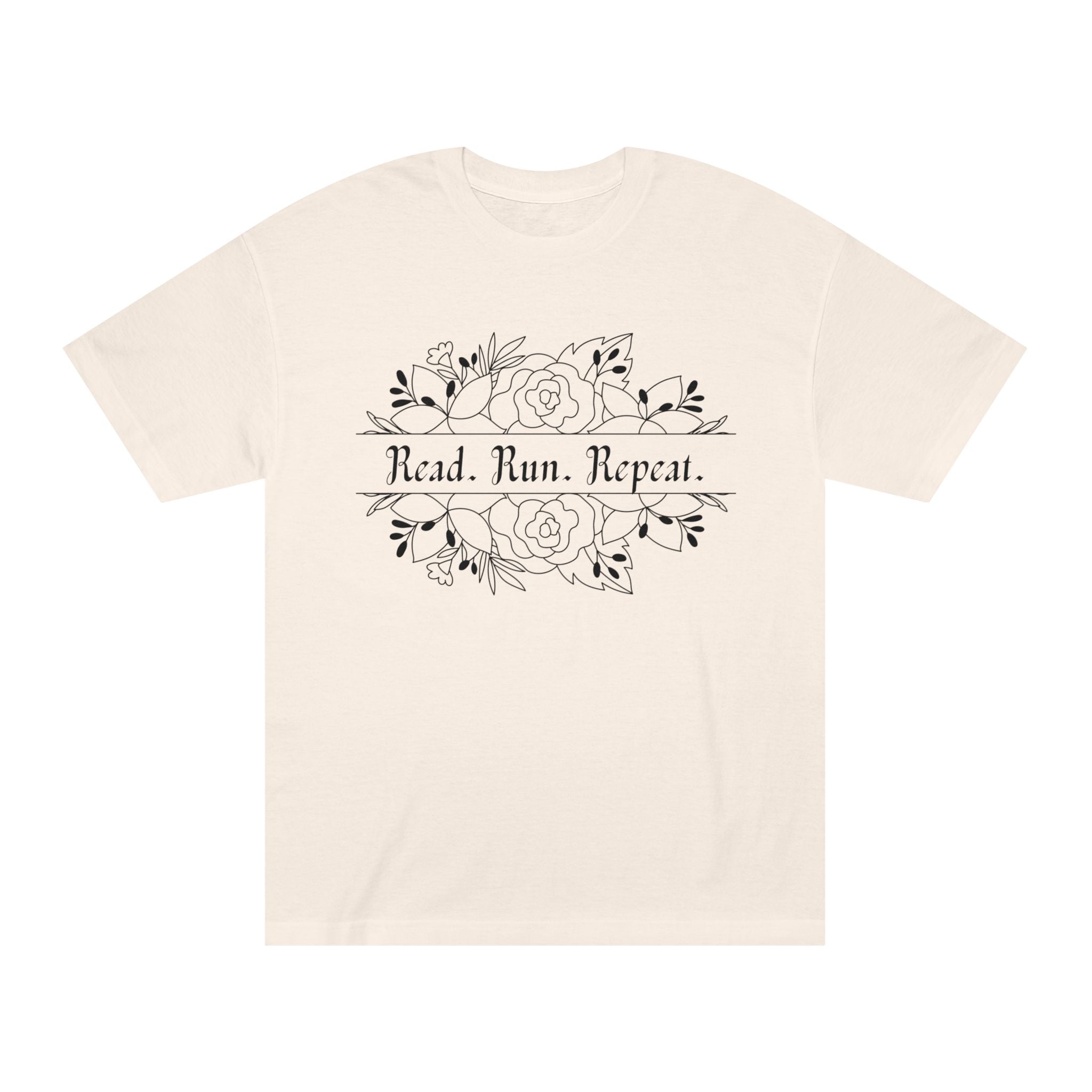 Read. Run. Repeat. Unisex Classic Tee