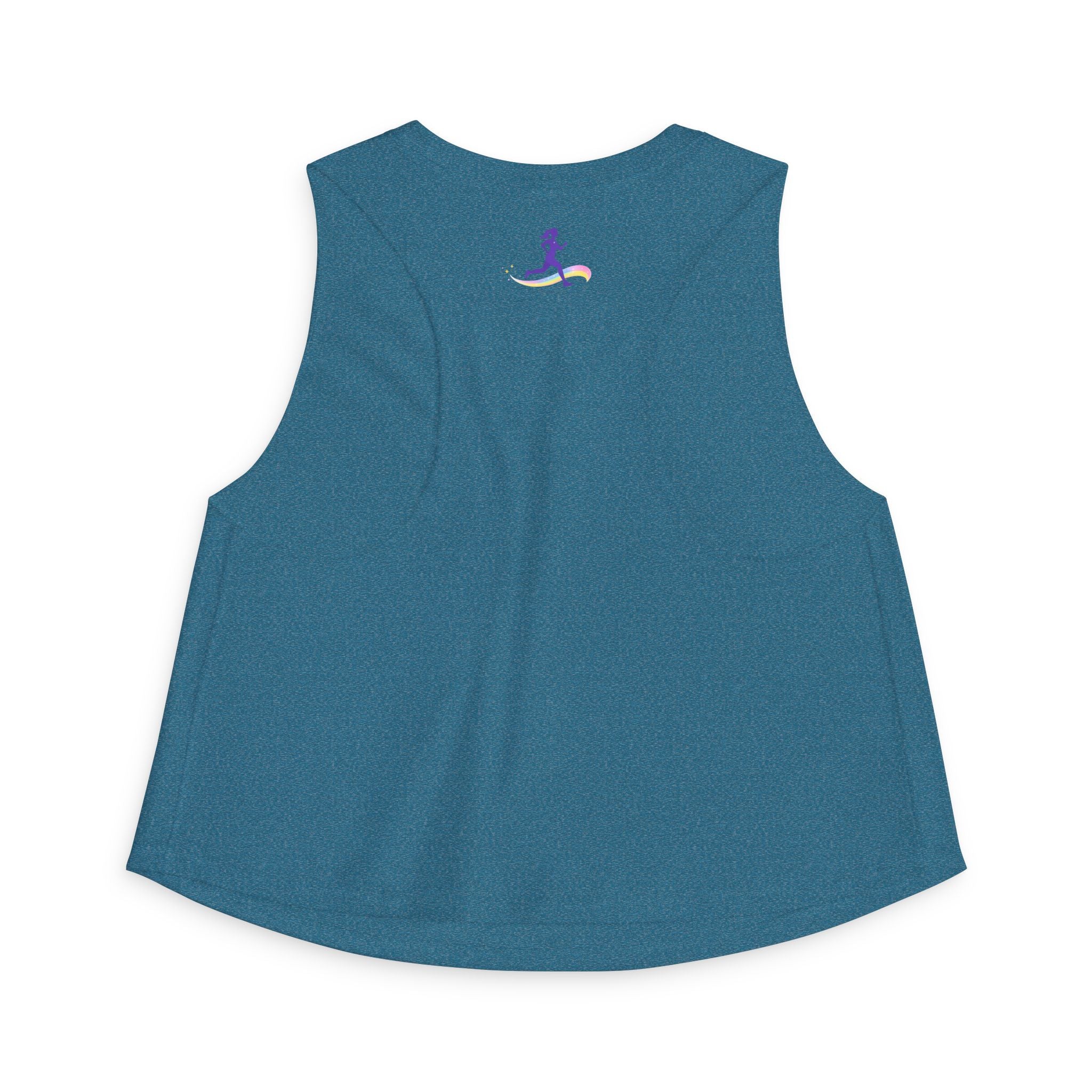 Dream Big Run Long Sparkle Hard Women's Crop Top