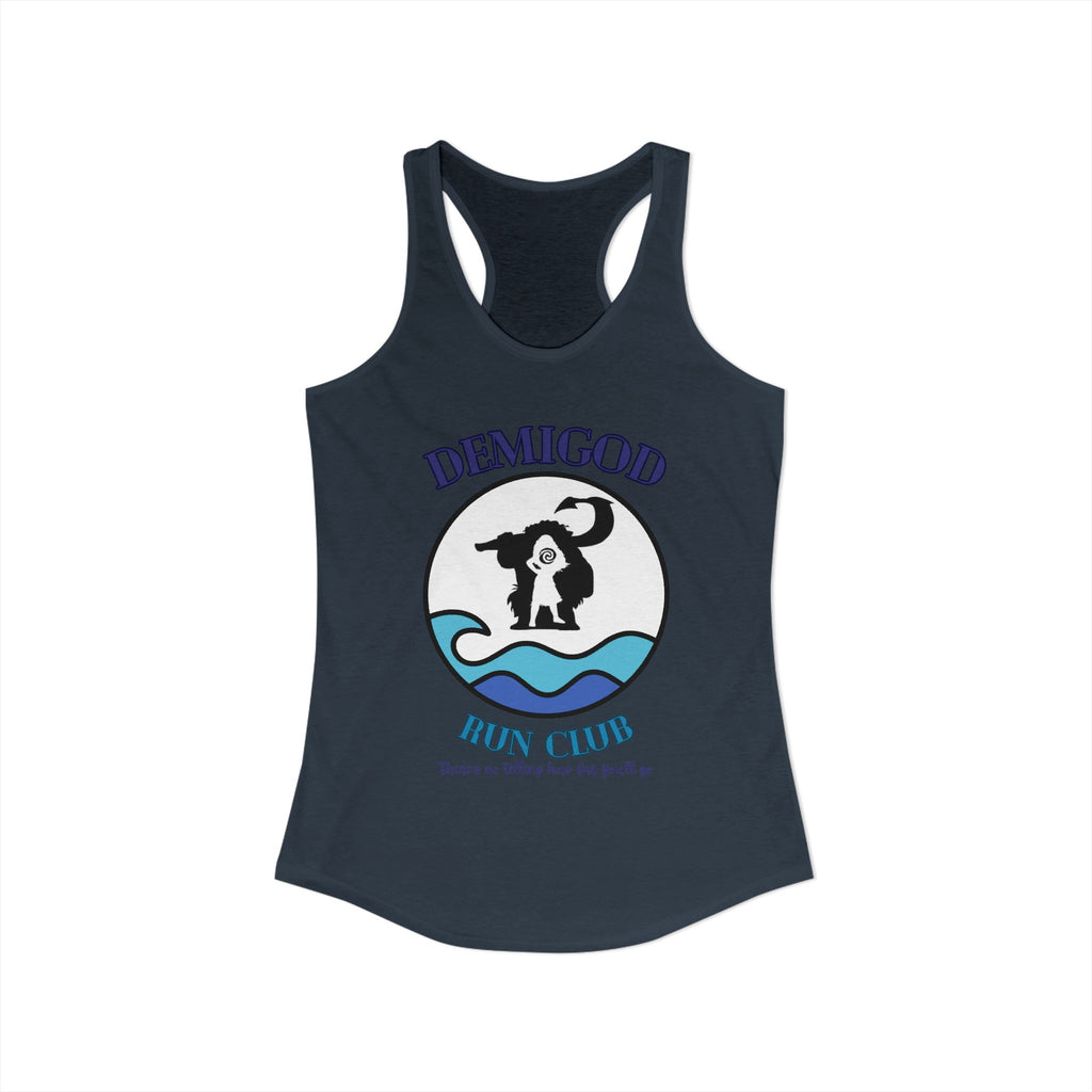 Demi God Run Club - Women's Ideal Racerback Tank