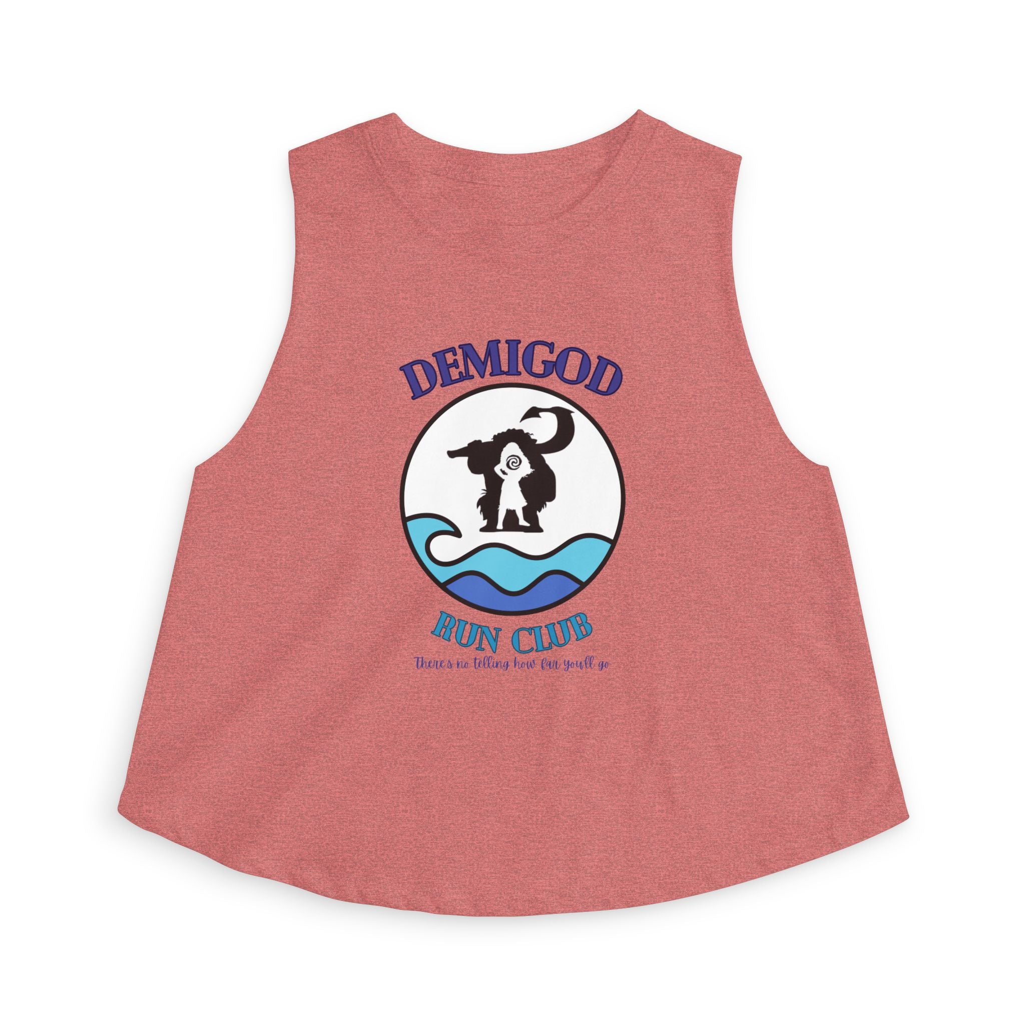 Demigod Run Club Women's Crop Tank Top