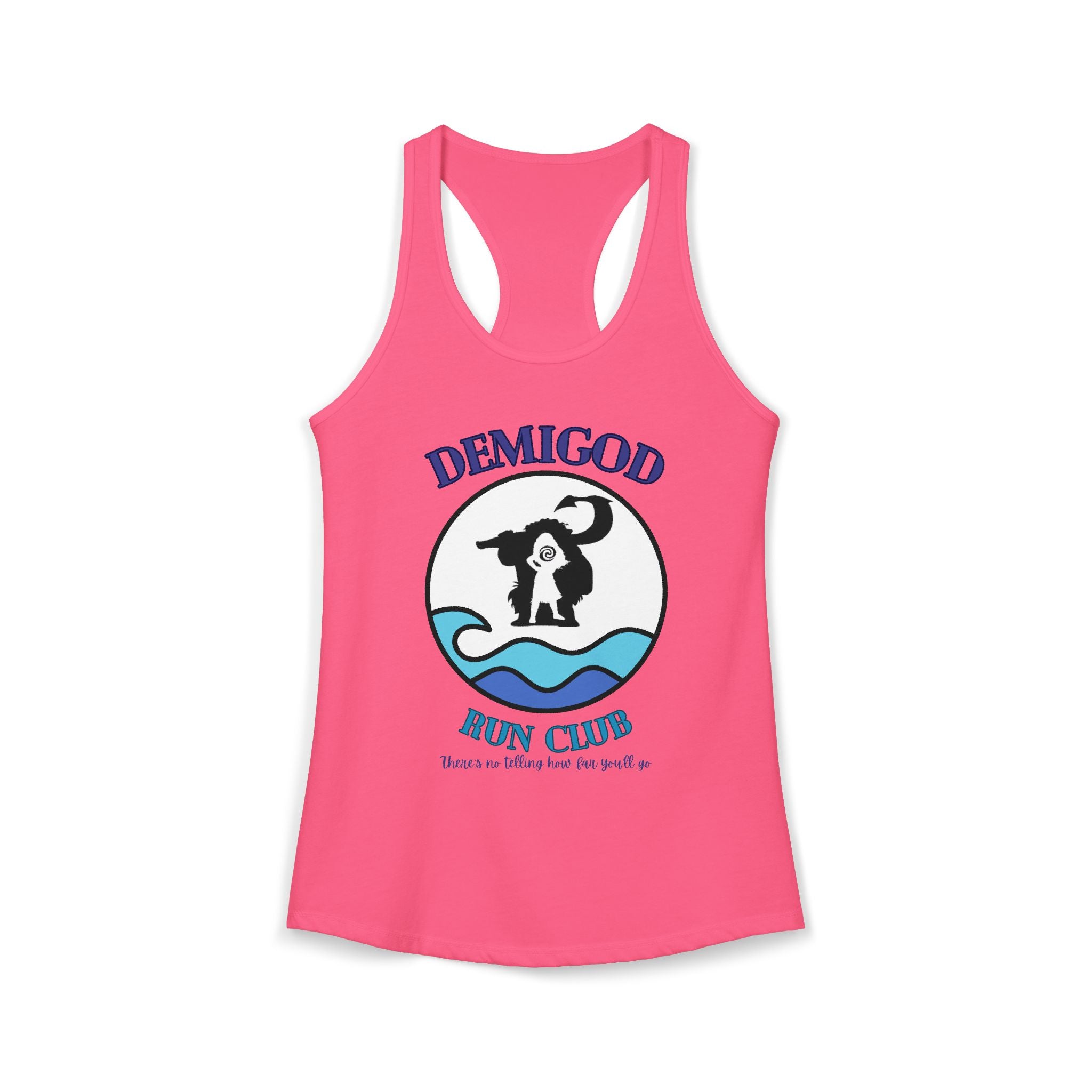 Demi God Run Club - Women's Ideal Racerback Tank