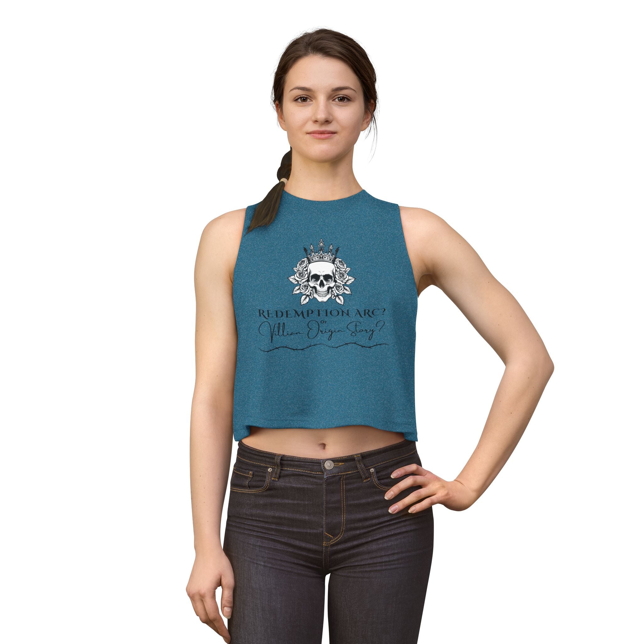 Redemption Arc? Villain Origin Story? Women's Crop Top