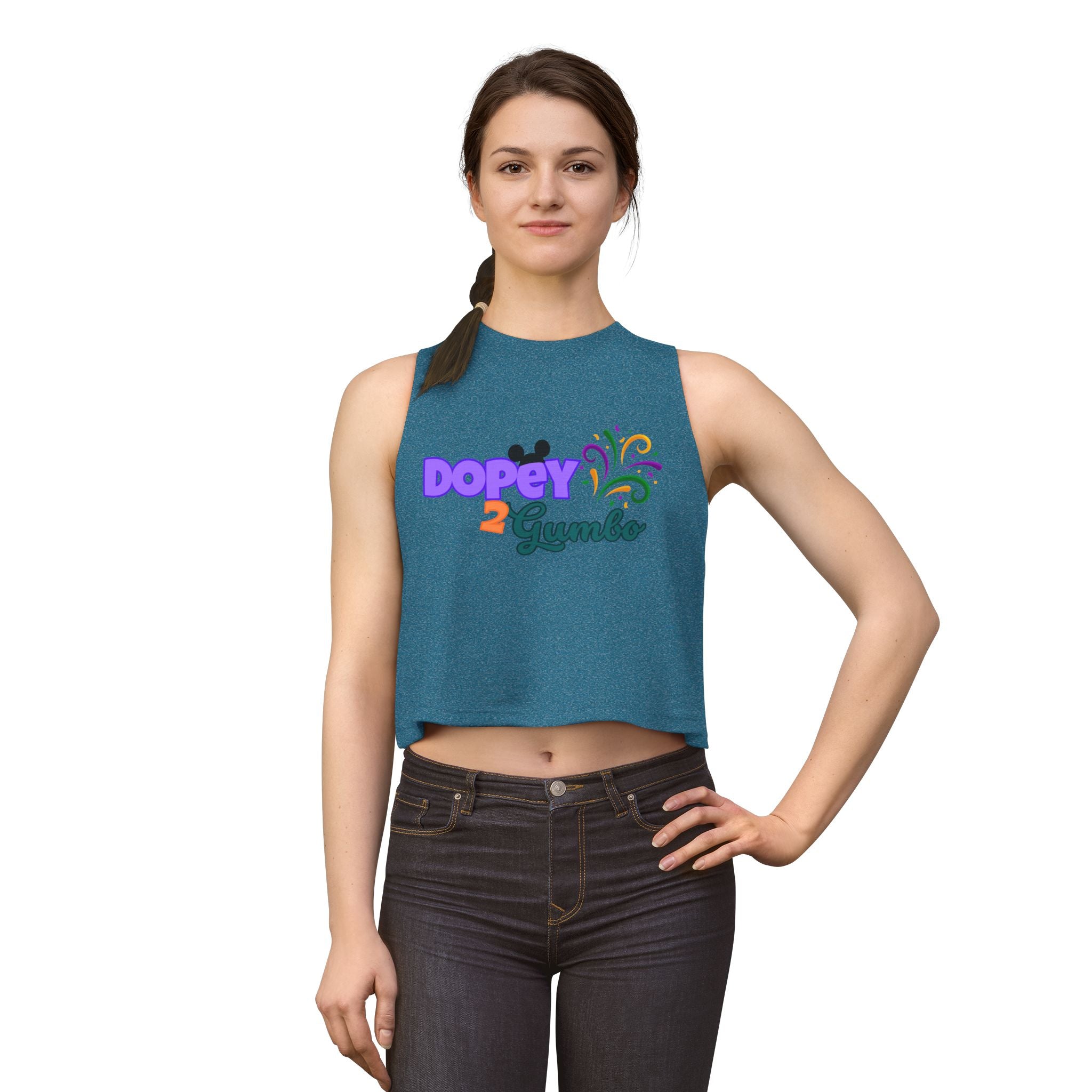 Dopey 2 Gumbo Crop Top