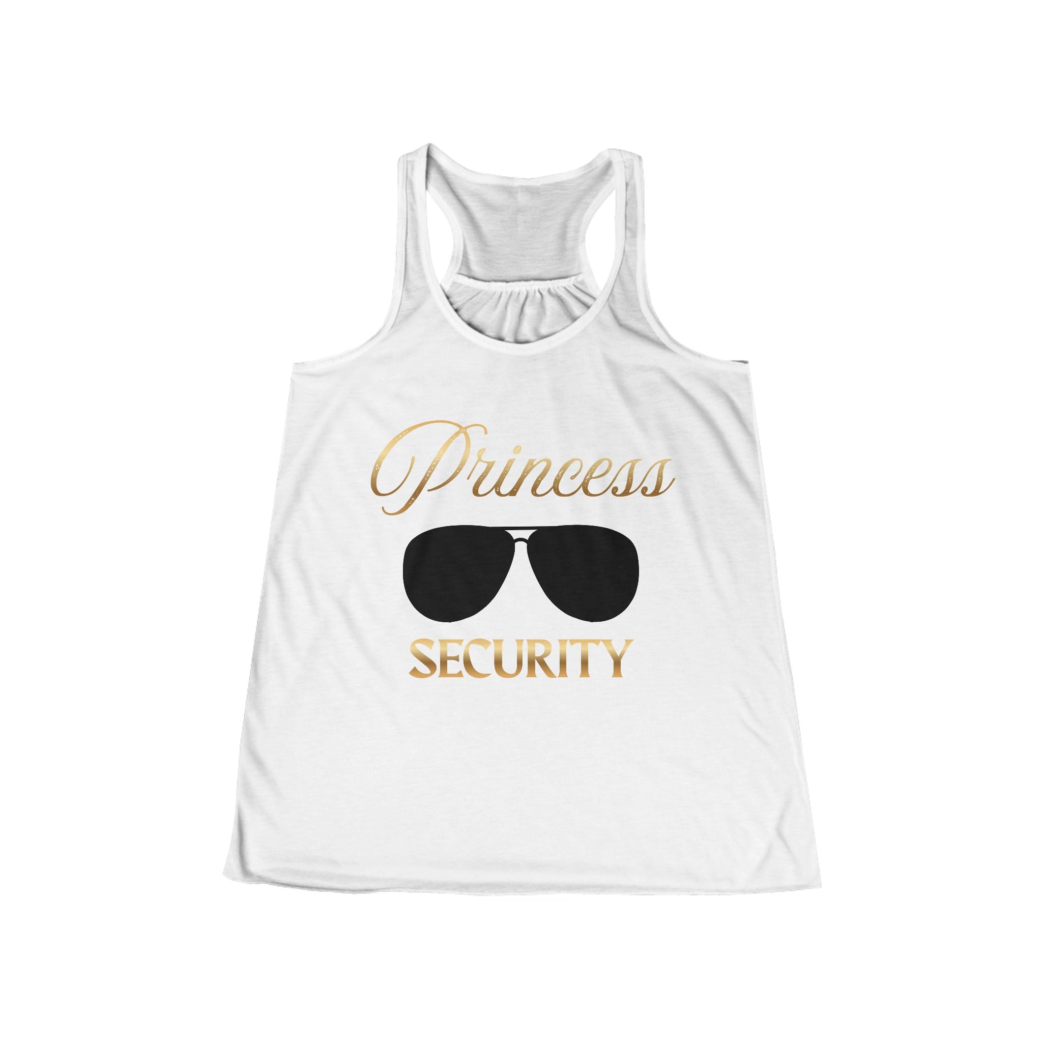 Princess Security Women's Flowy Racerback Tank