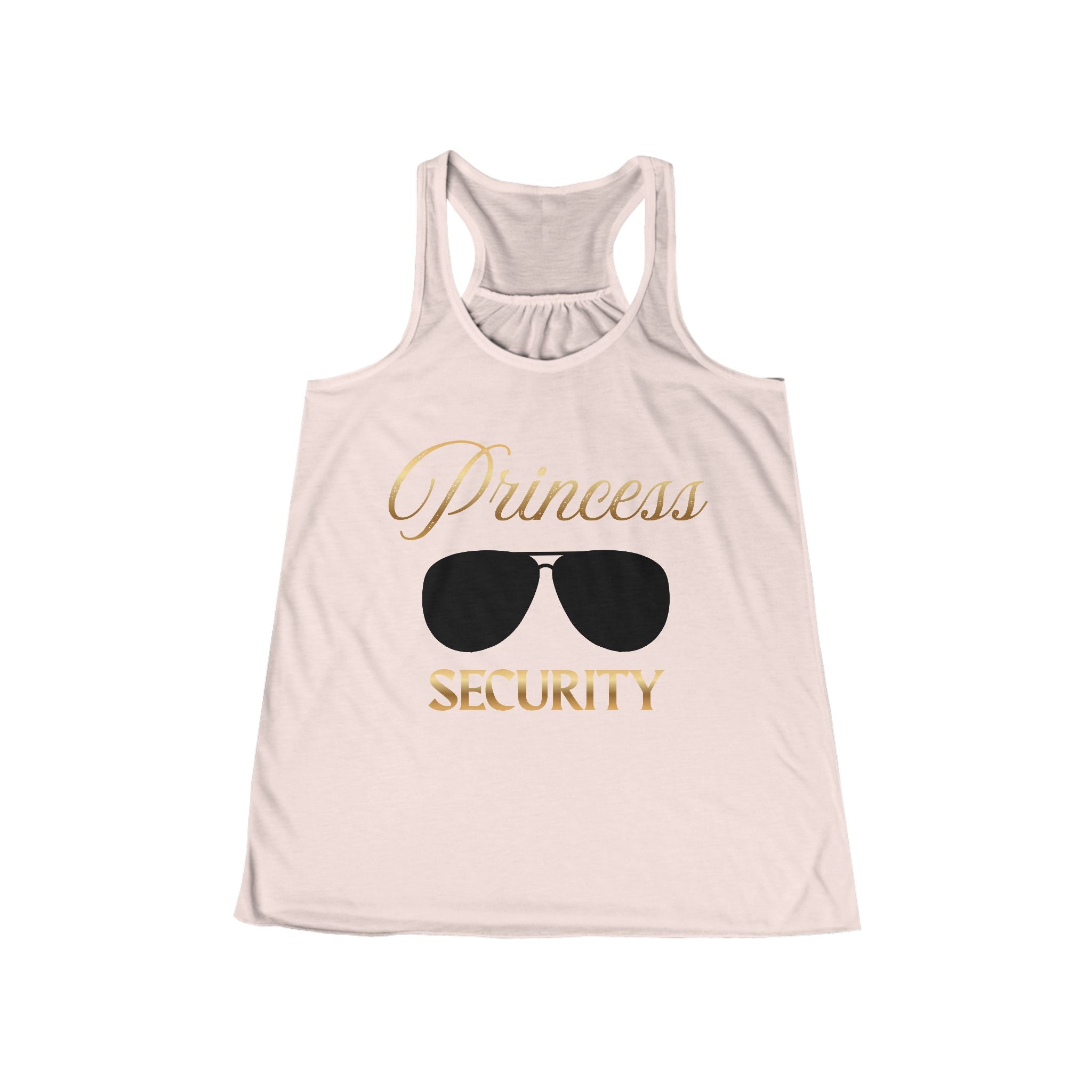 Princess Security Women's Flowy Racerback Tank