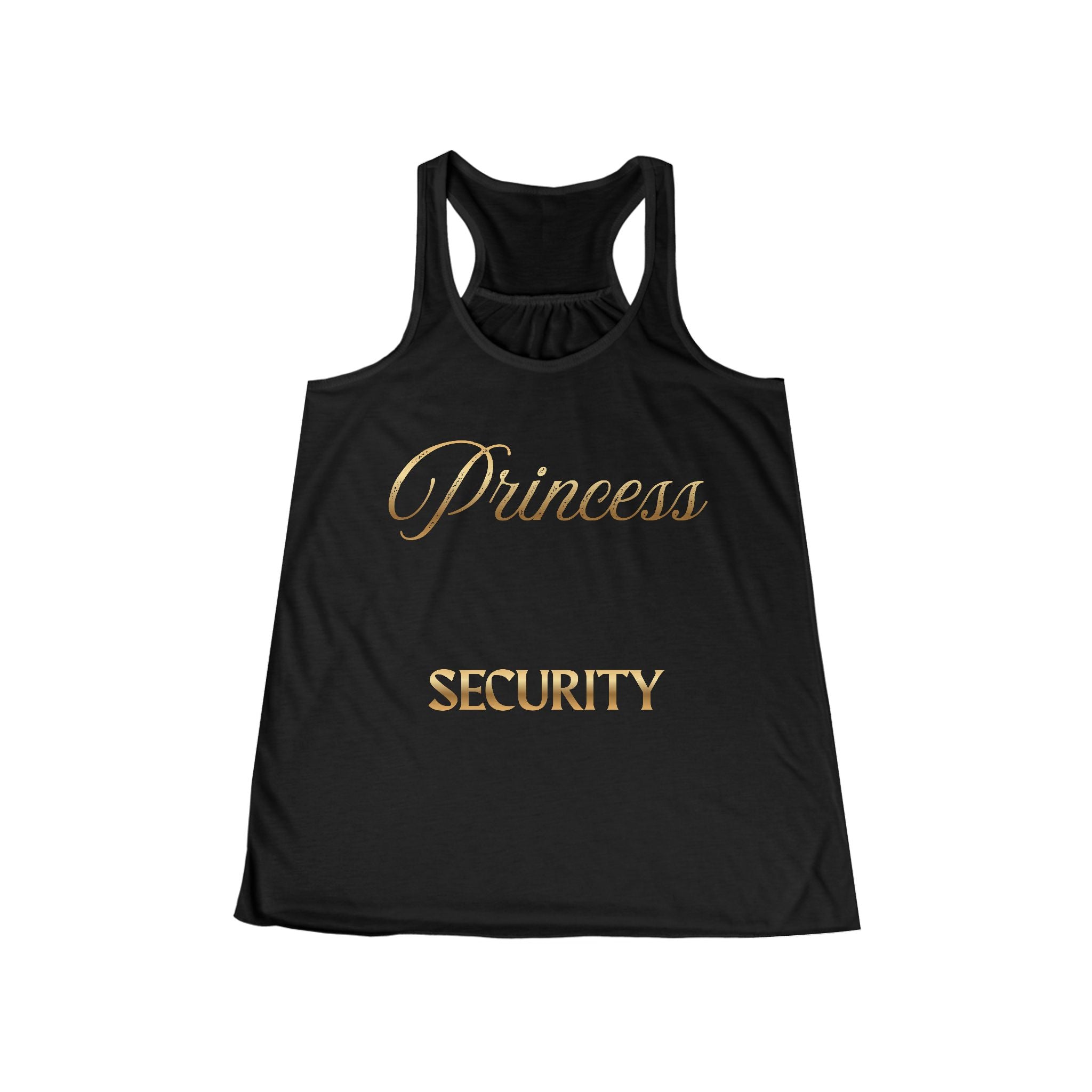 Princess Security Women's Flowy Racerback Tank
