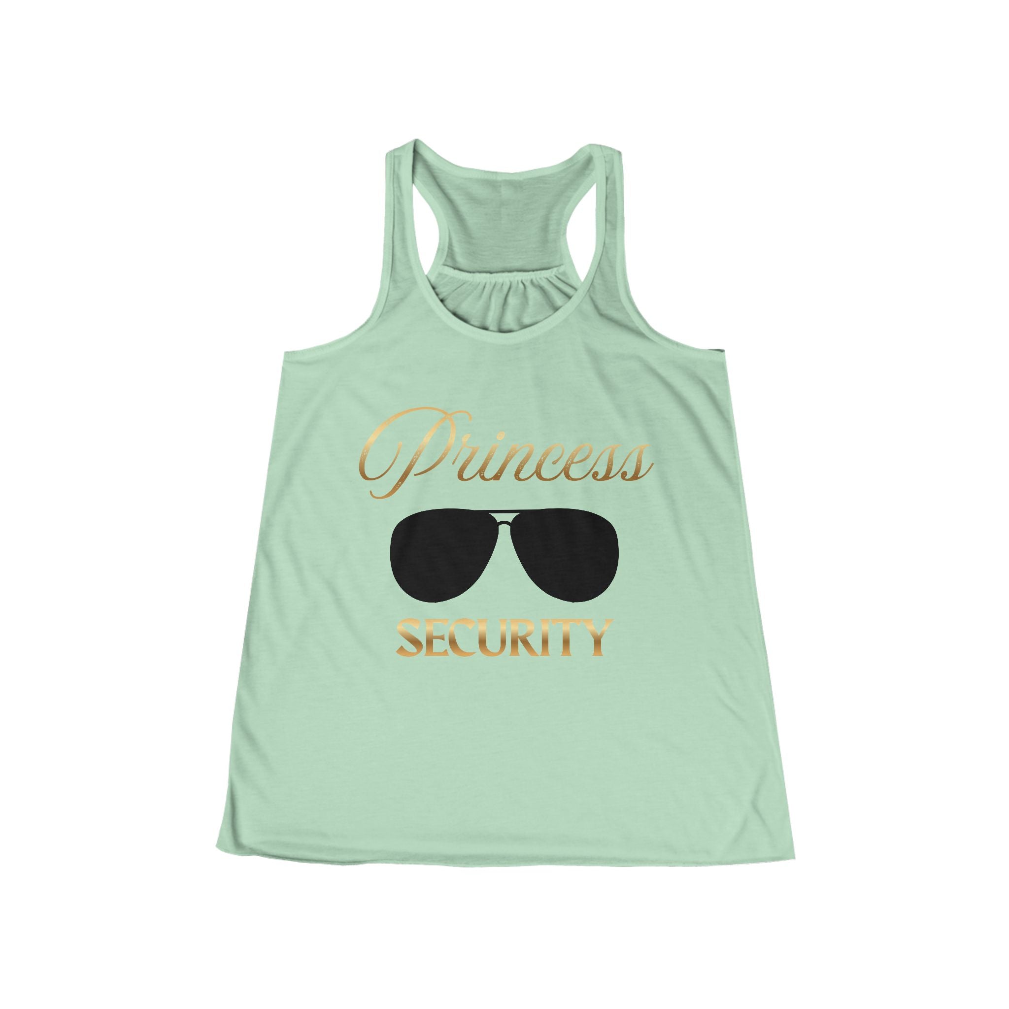 Princess Security Women's Flowy Racerback Tank