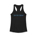 Meet Me at Midnight Blue Script Women's Ideal Racerback Tank