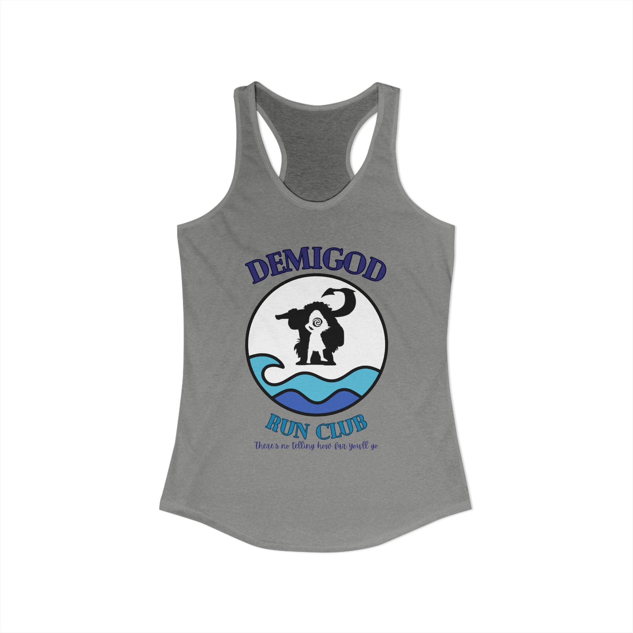 Demi God Run Club - Women's Ideal Racerback Tank