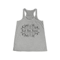 Read. Run. Repeat. Flowy Racerback Tank