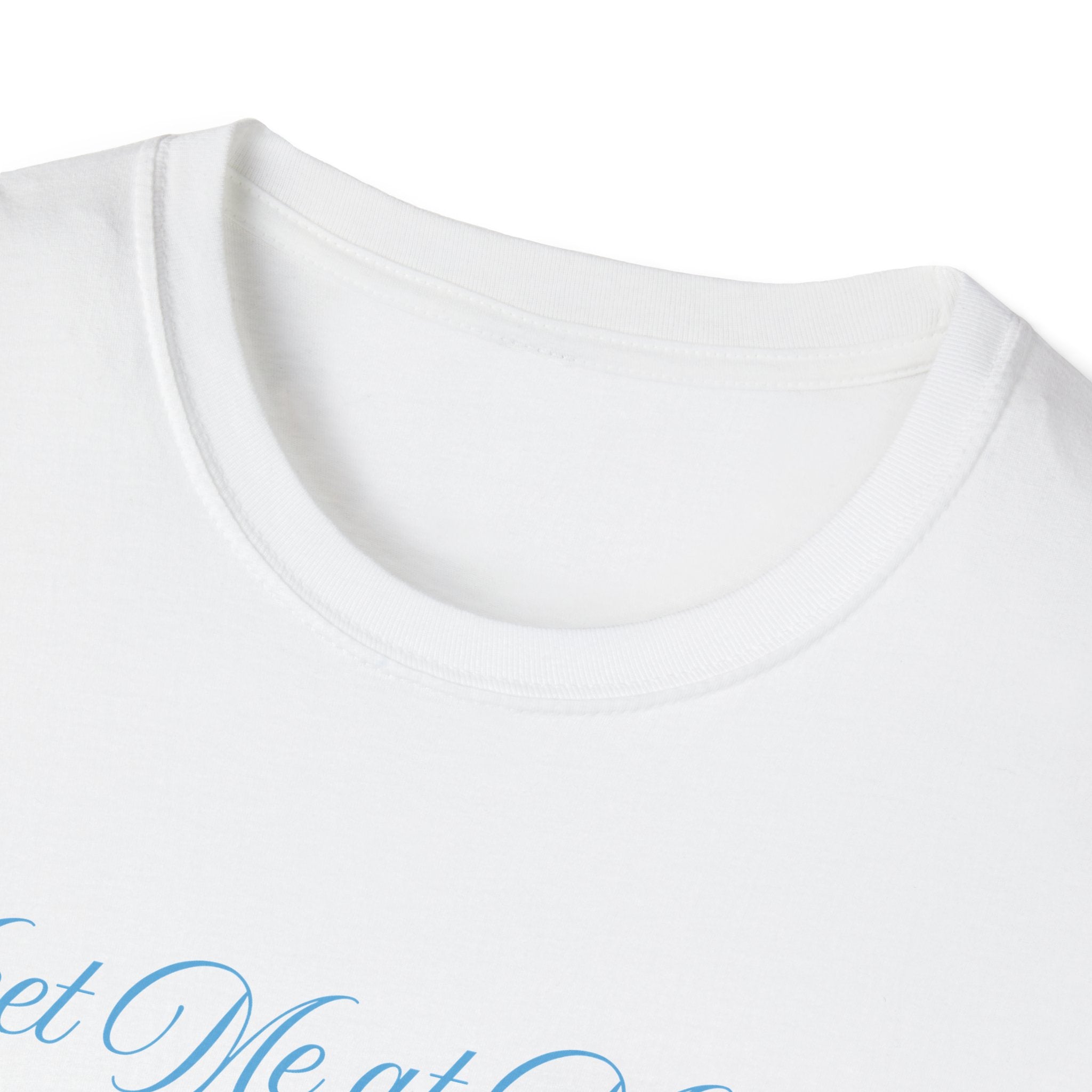 Meet Me at Midnight Blue Script T-Shirt