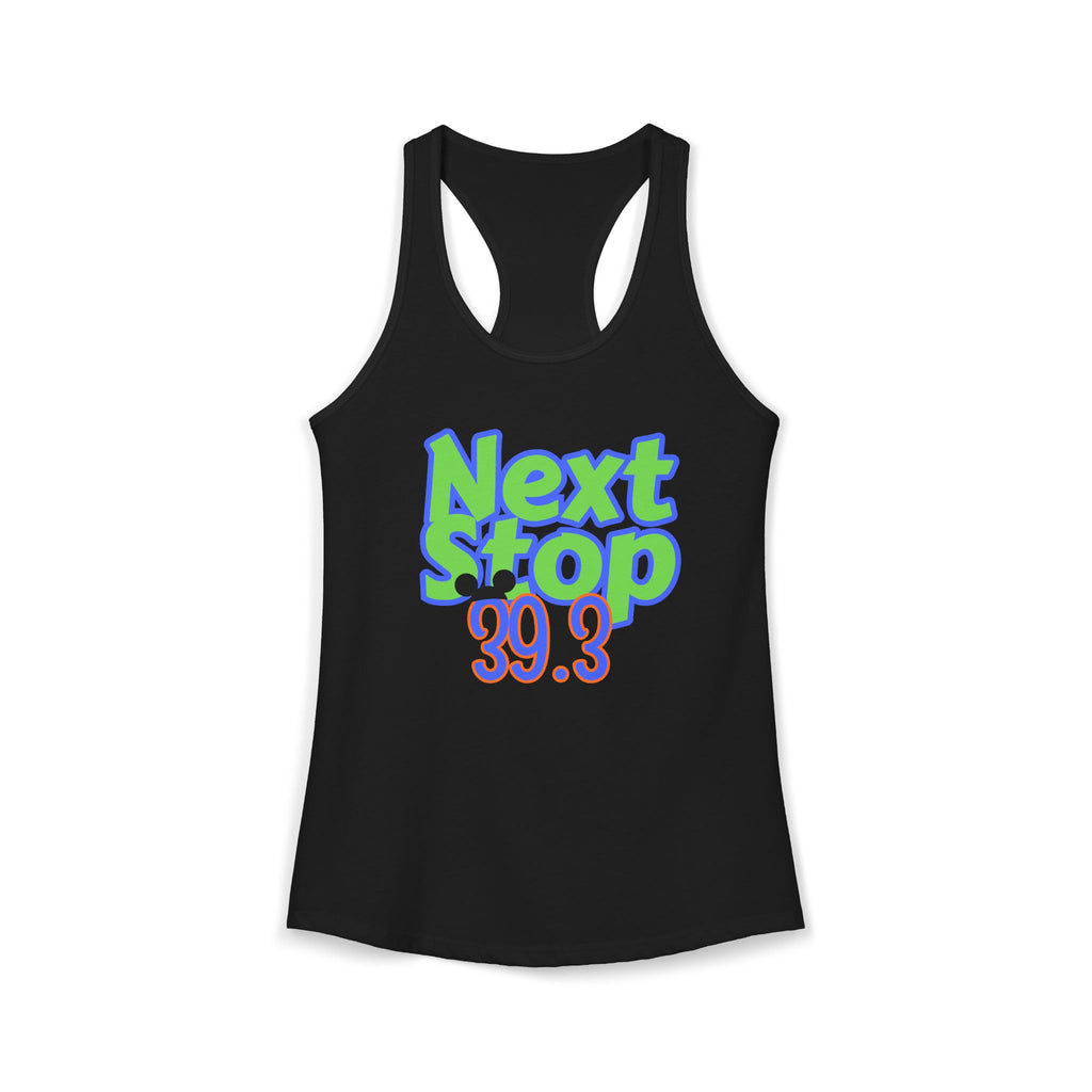 Next Stop 39.3 Women's Ideal Racerback Tank