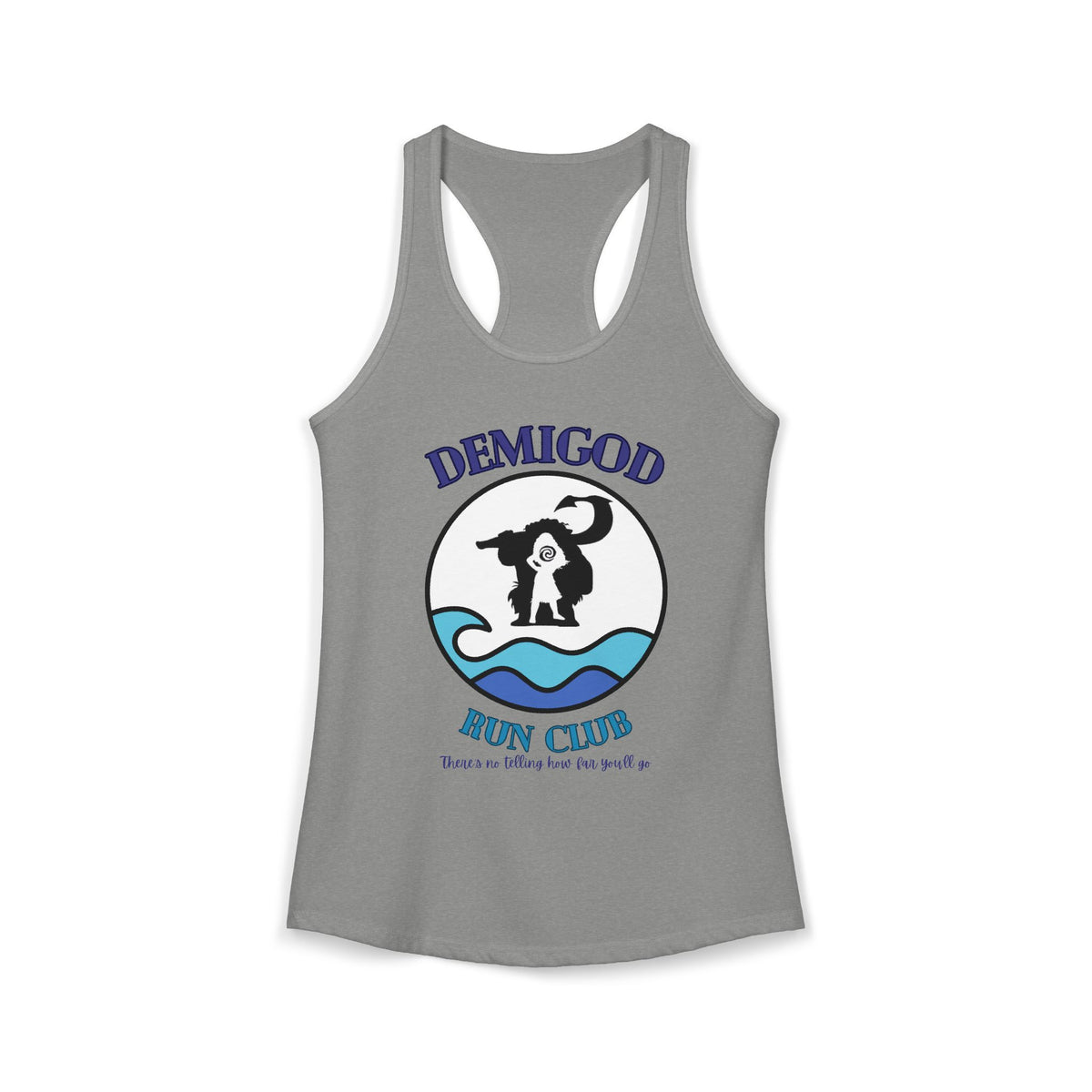 Demi God Run Club - Women's Ideal Racerback Tank
