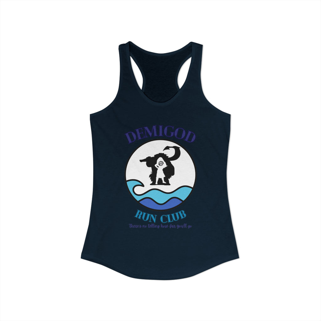 Demi God Run Club - Women's Ideal Racerback Tank