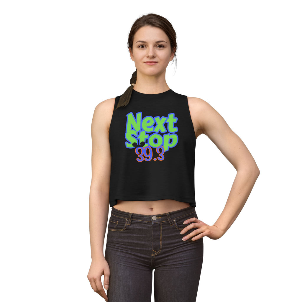 Crop Top – Next Stop 39.3 Retro Graphic Tank