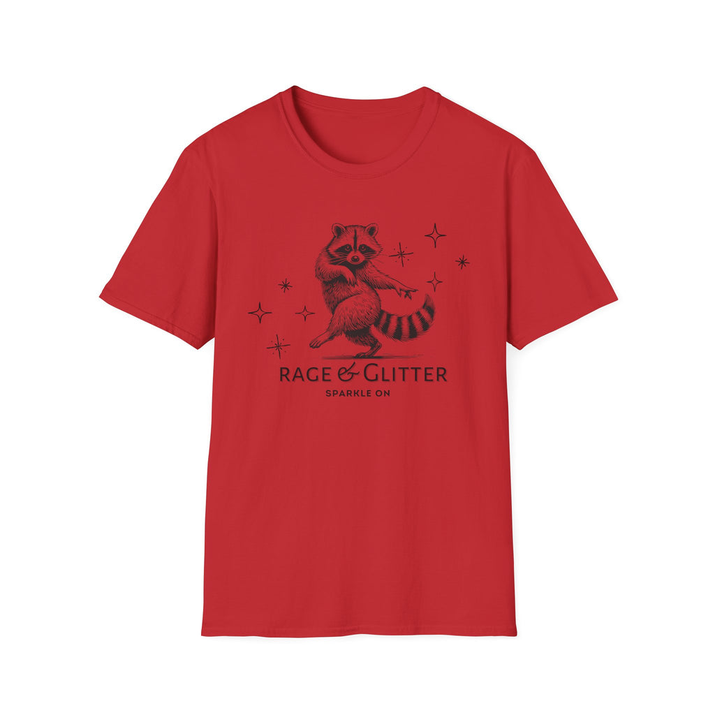 Rage & Glitter Graphic Tee — Sparkle On T-Shirt