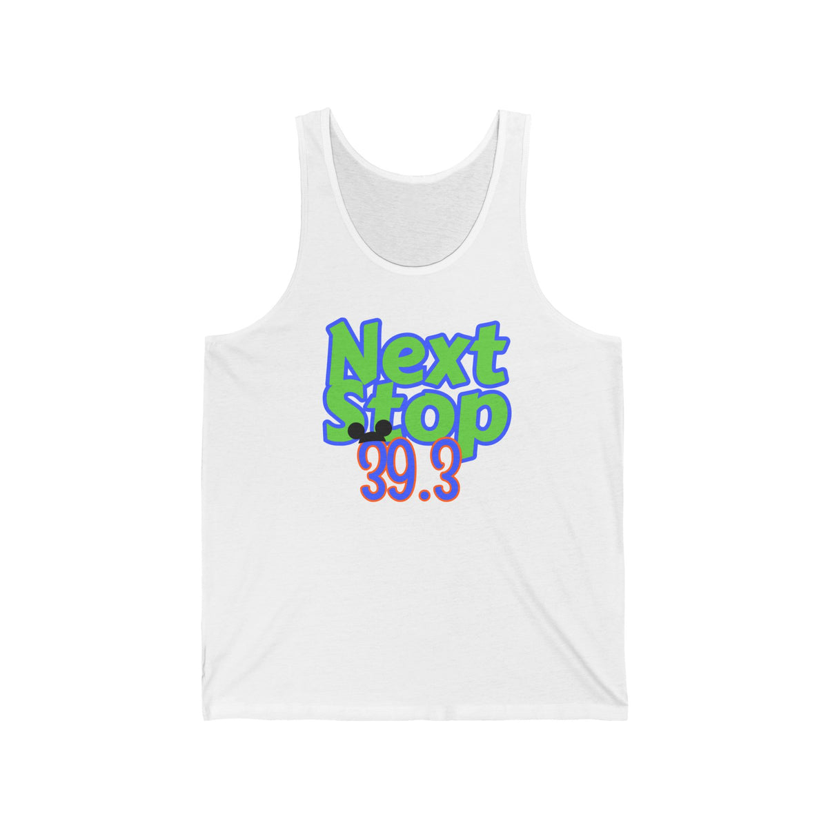 Next Stop 39.3 Unisex Tank Top