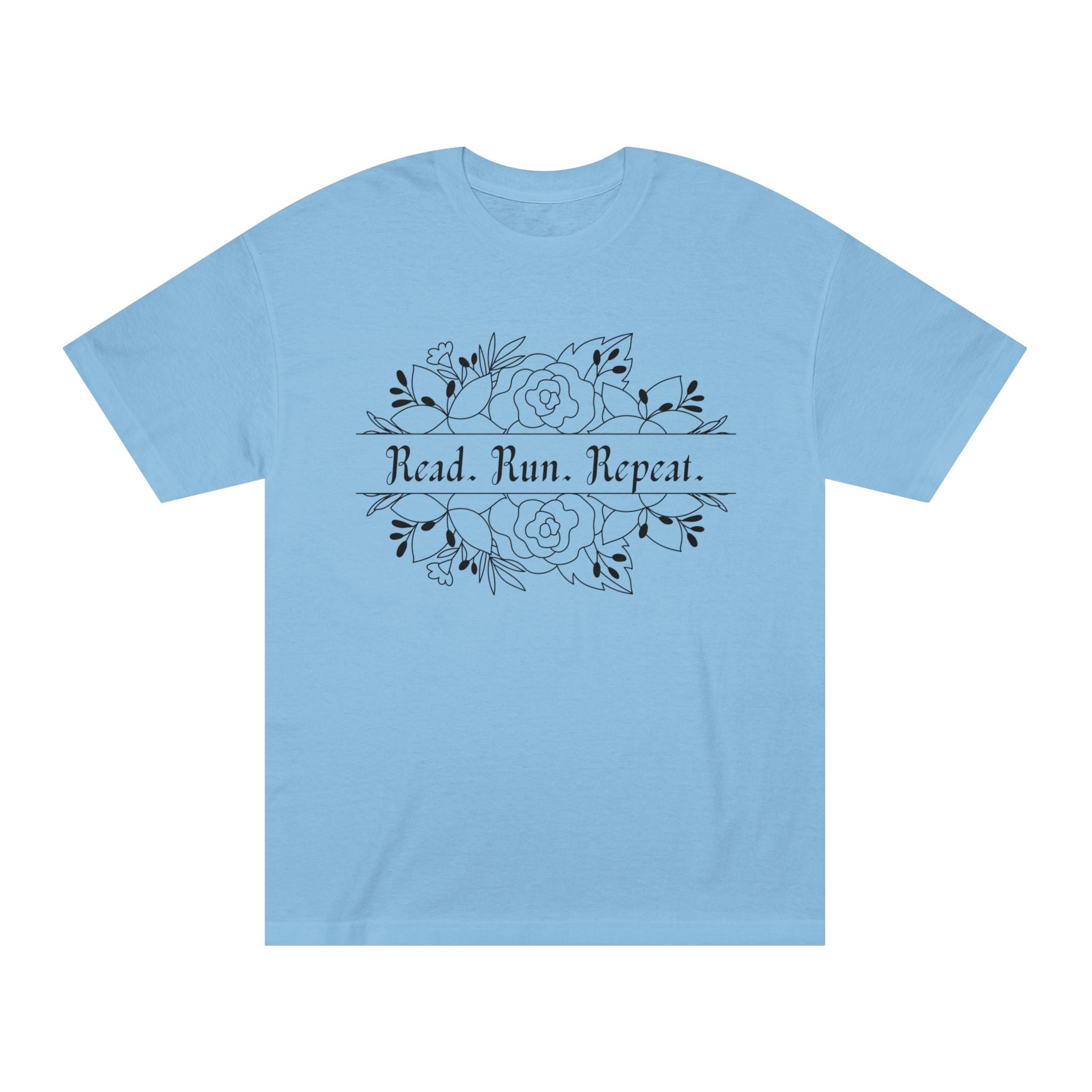 Read. Run. Repeat. Unisex Classic Tee