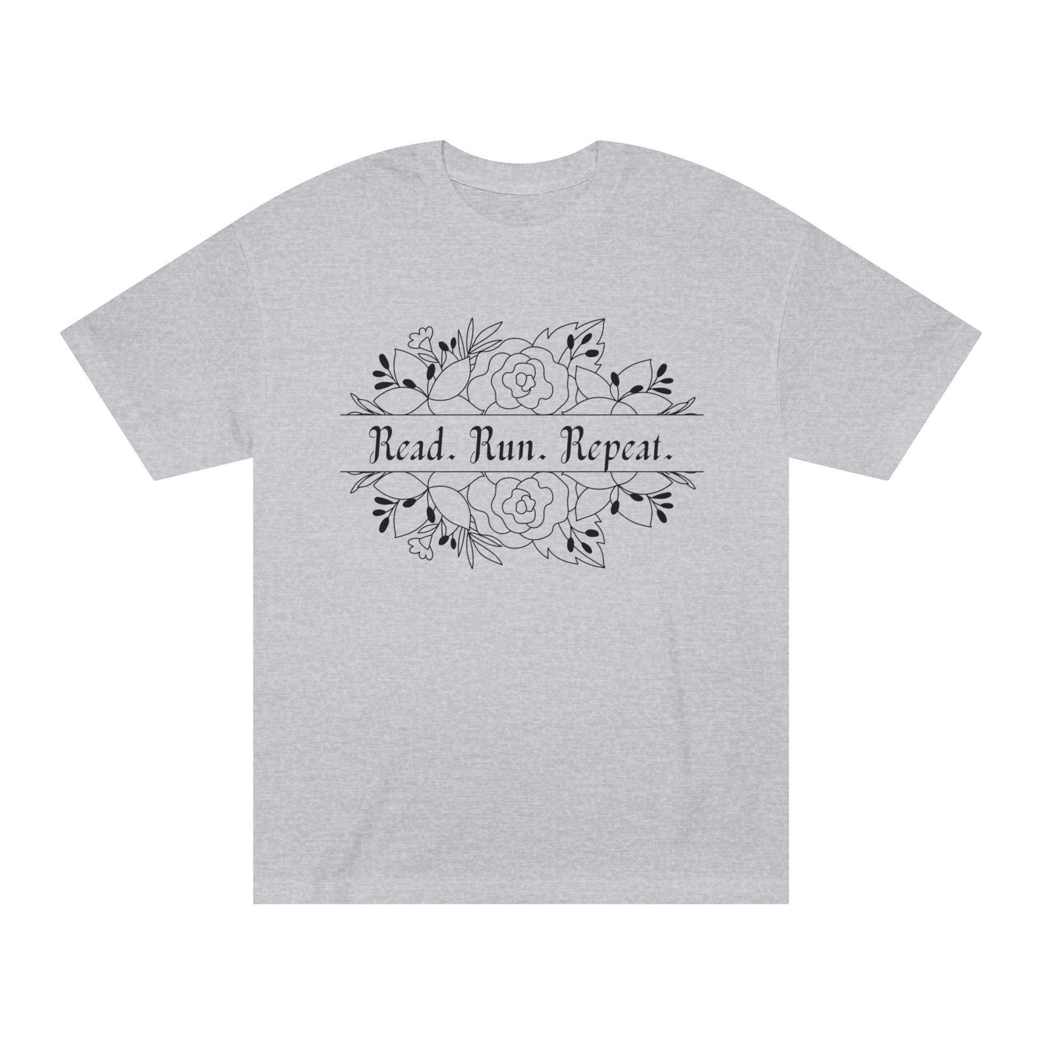 Read. Run. Repeat. Unisex Classic Tee