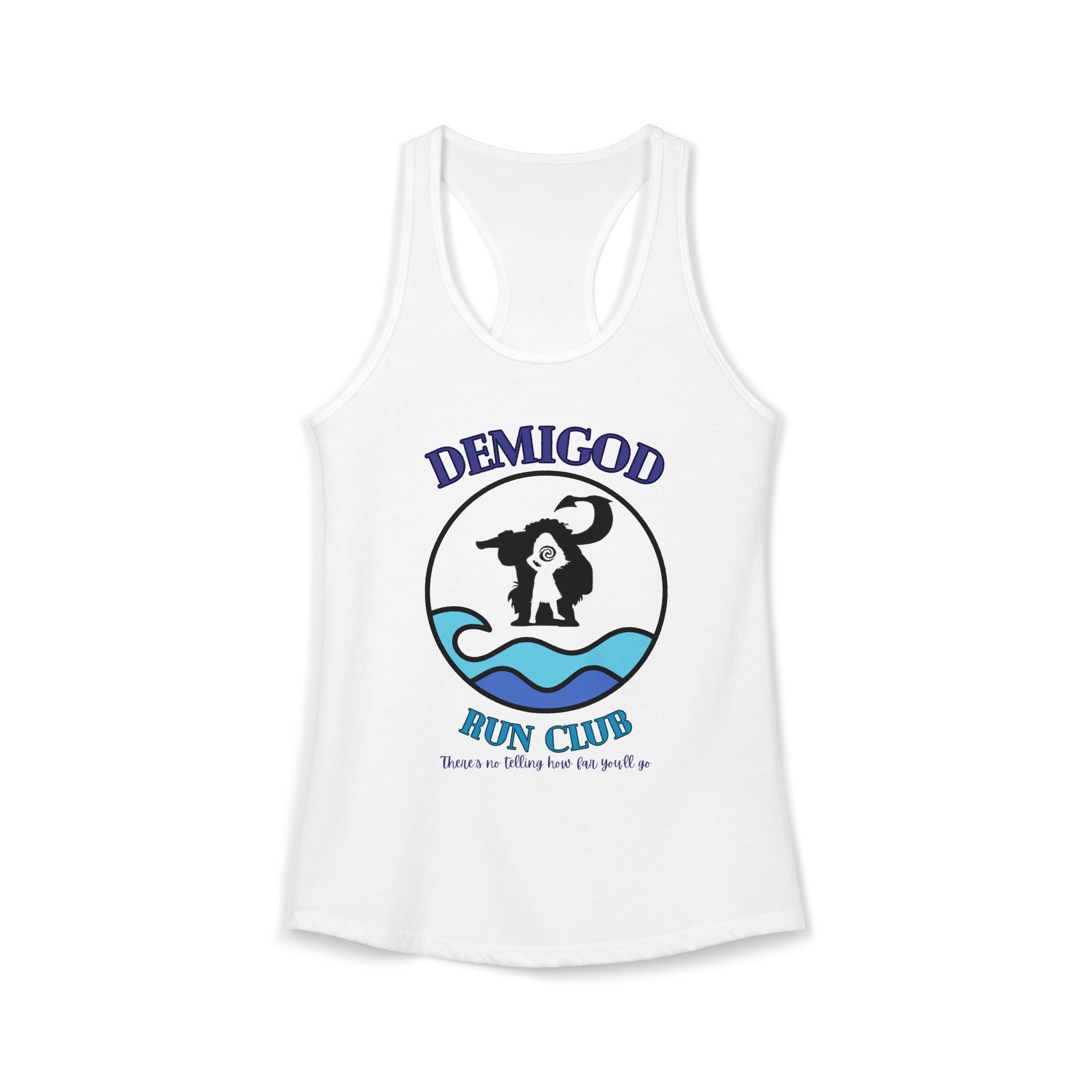 Demi God Run Club - Women's Ideal Racerback Tank
