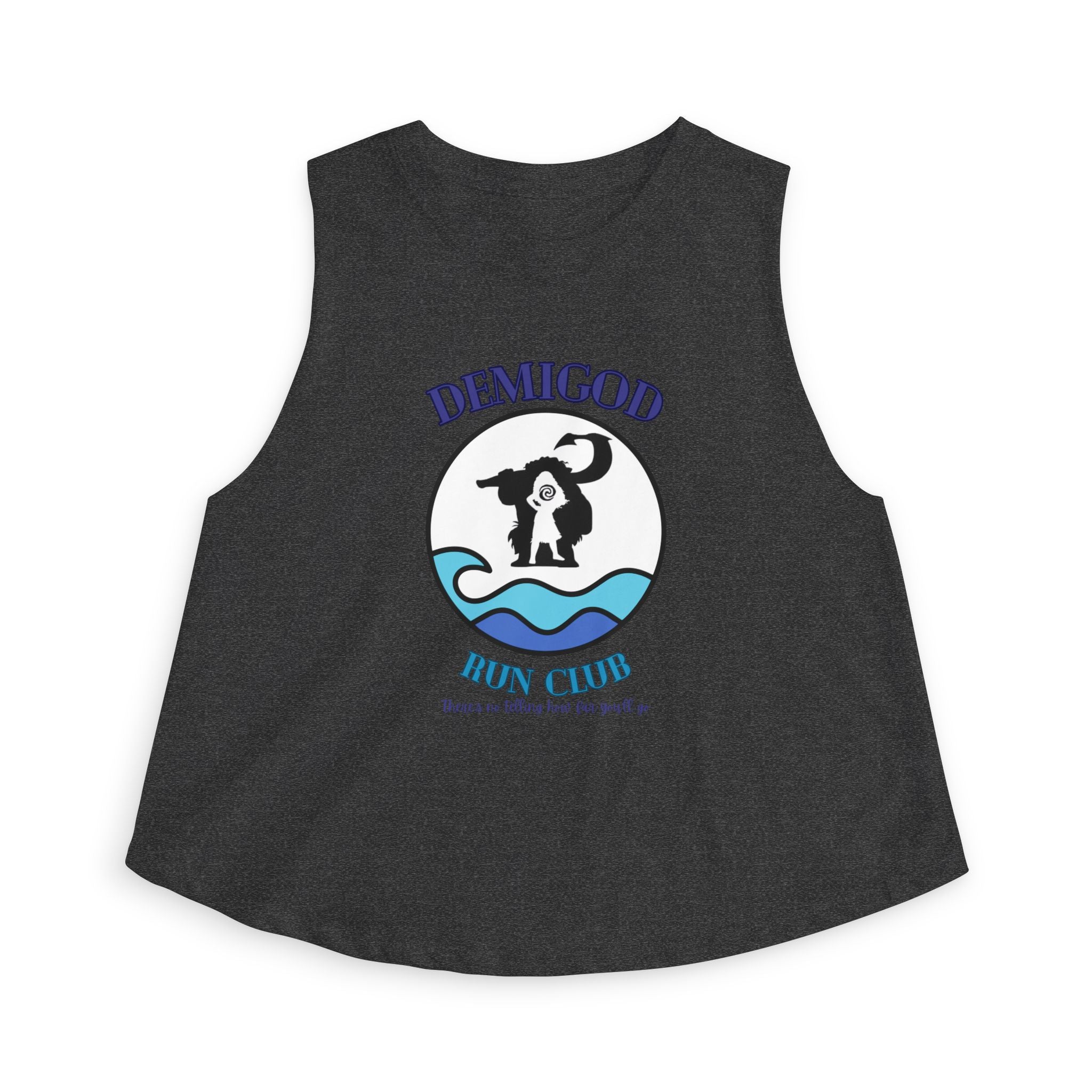 Demigod Run Club Women's Crop Tank Top