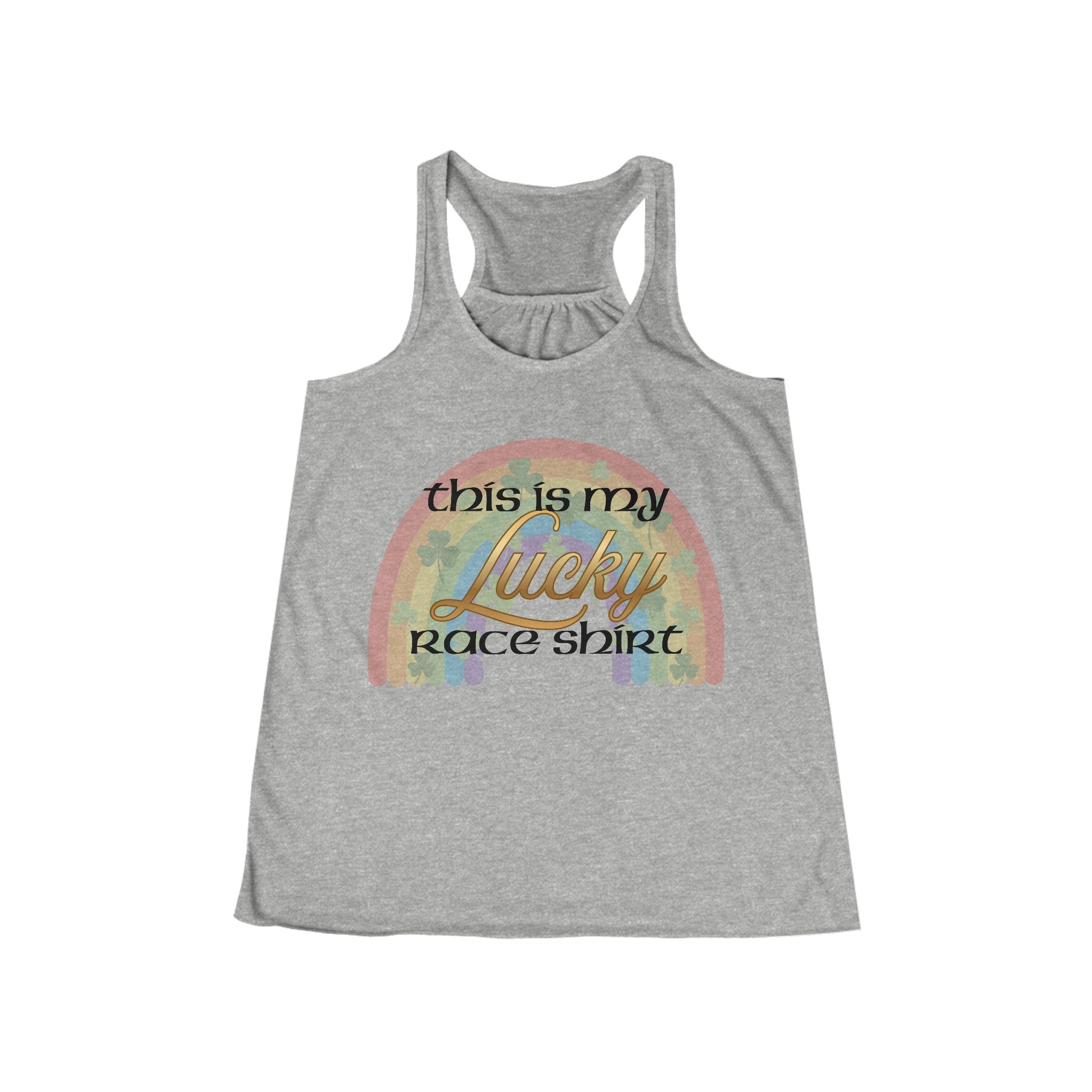 Lucky Race Tank Top Women's flowy Racerback Tank