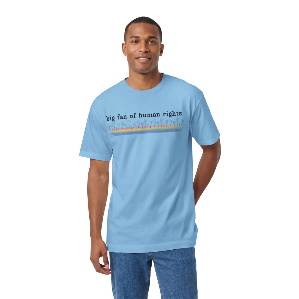 Big Fan of Human Rights - Black Font - Unisex Classic Tee