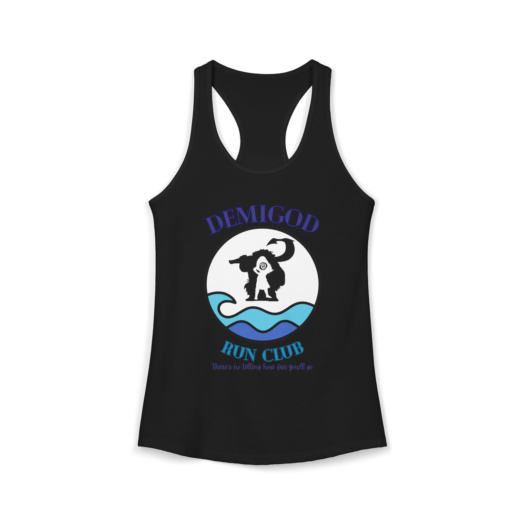 Demi God Run Club - Women's Ideal Racerback Tank