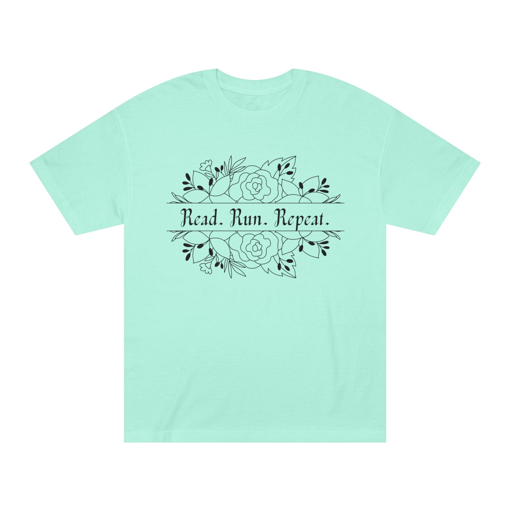 Read. Run. Repeat. Unisex Classic Tee
