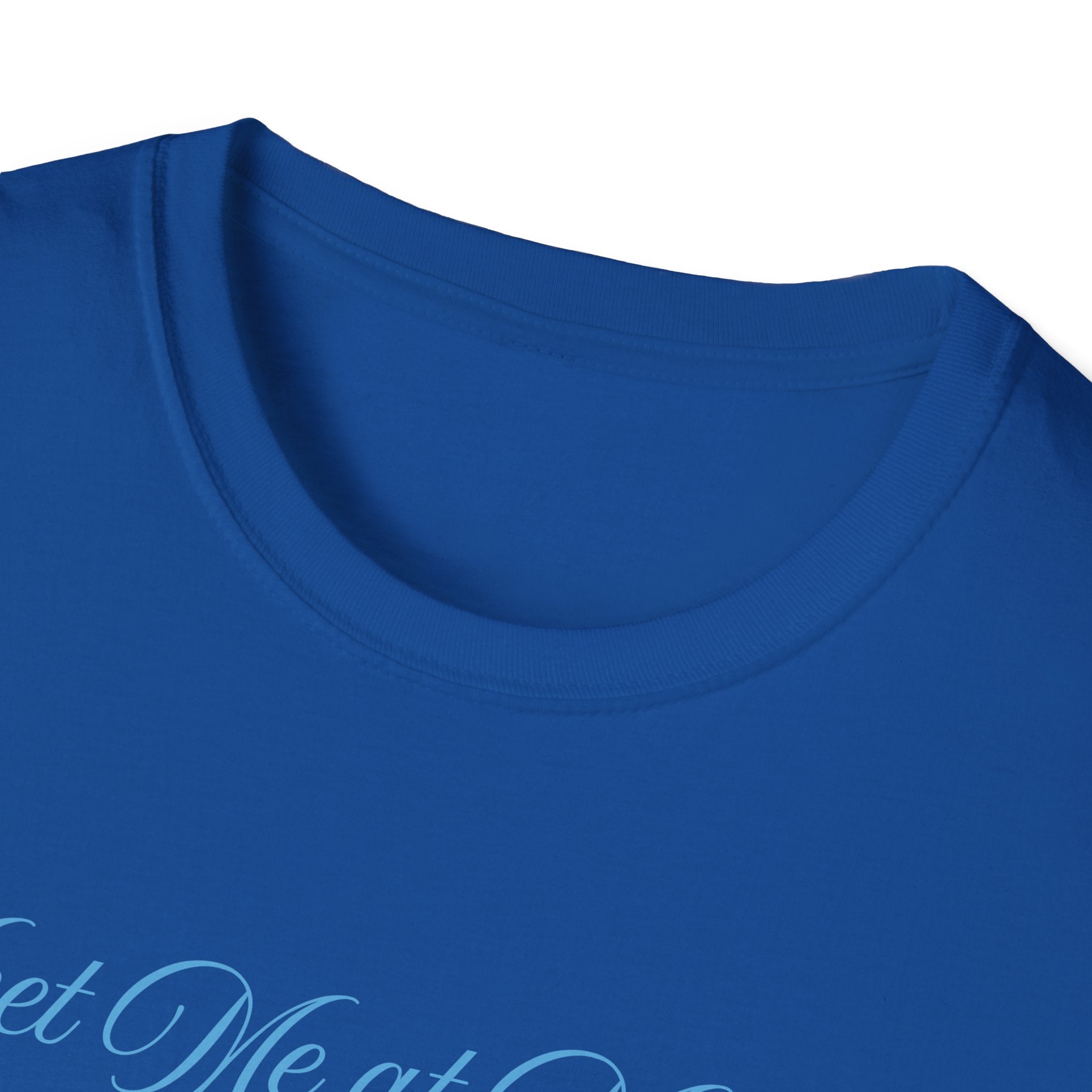 Meet Me at Midnight Blue Script T-Shirt