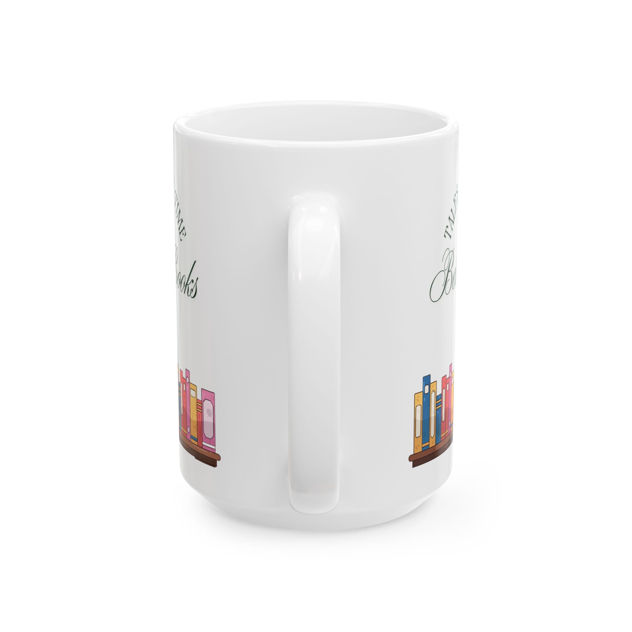 Belles Books Ceramic Mug, (11oz, 15oz)