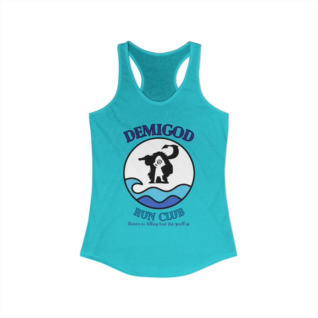 Demi God Run Club - Women's Ideal Racerback Tank