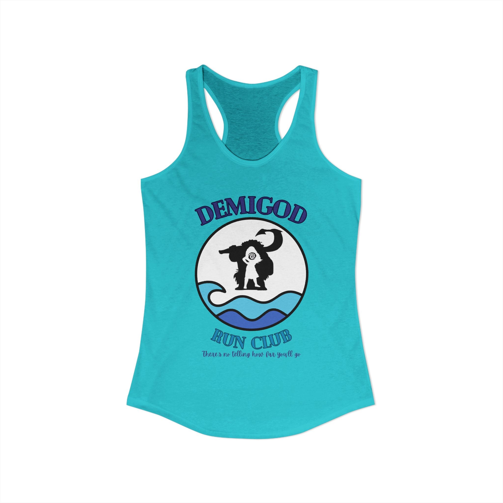 Demi God Run Club - Women's Ideal Racerback Tank