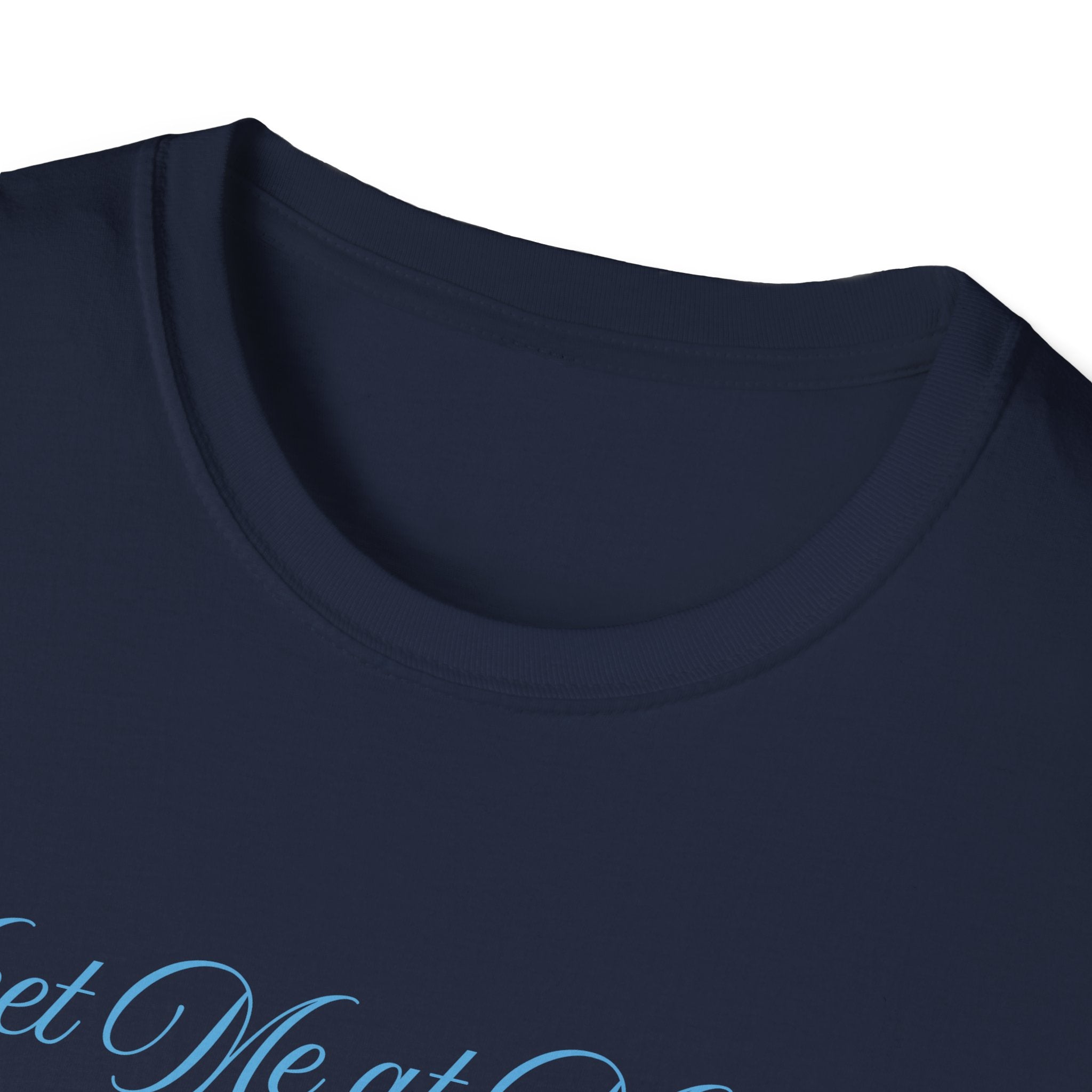 Meet Me at Midnight Blue Script T-Shirt