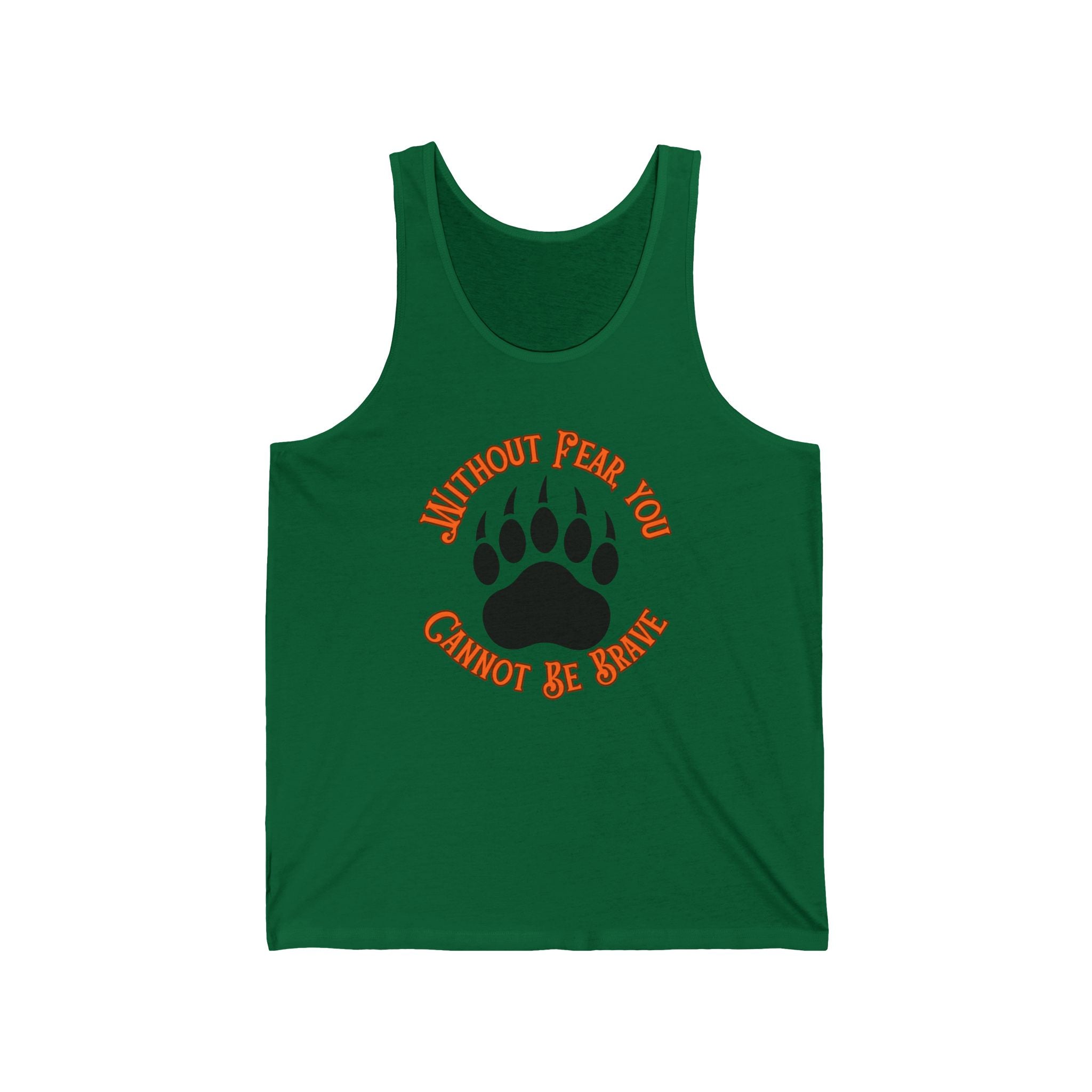 Be Brave Unisex Jersey Tank