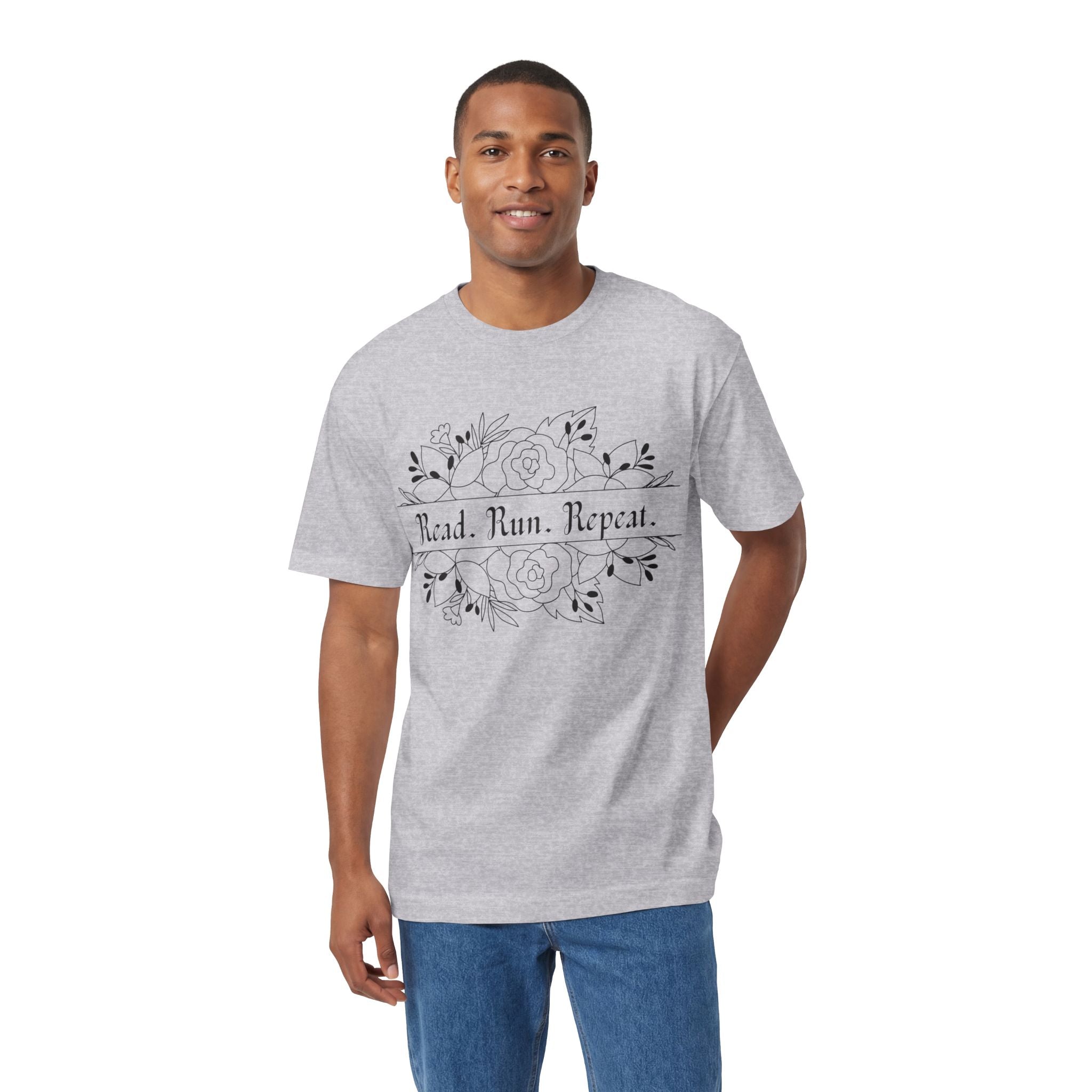 Read. Run. Repeat. Unisex Classic Tee