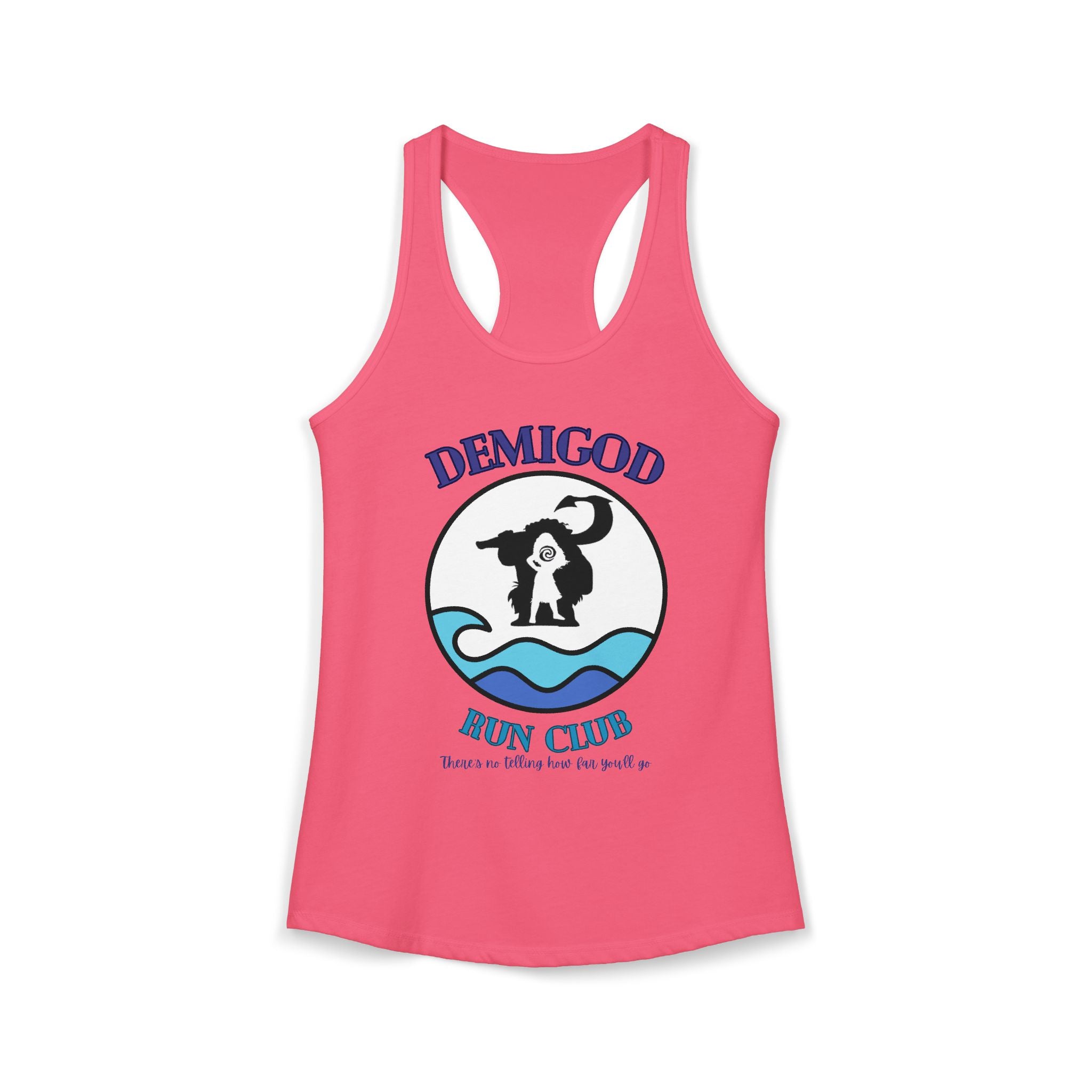 Demi God Run Club - Women's Ideal Racerback Tank