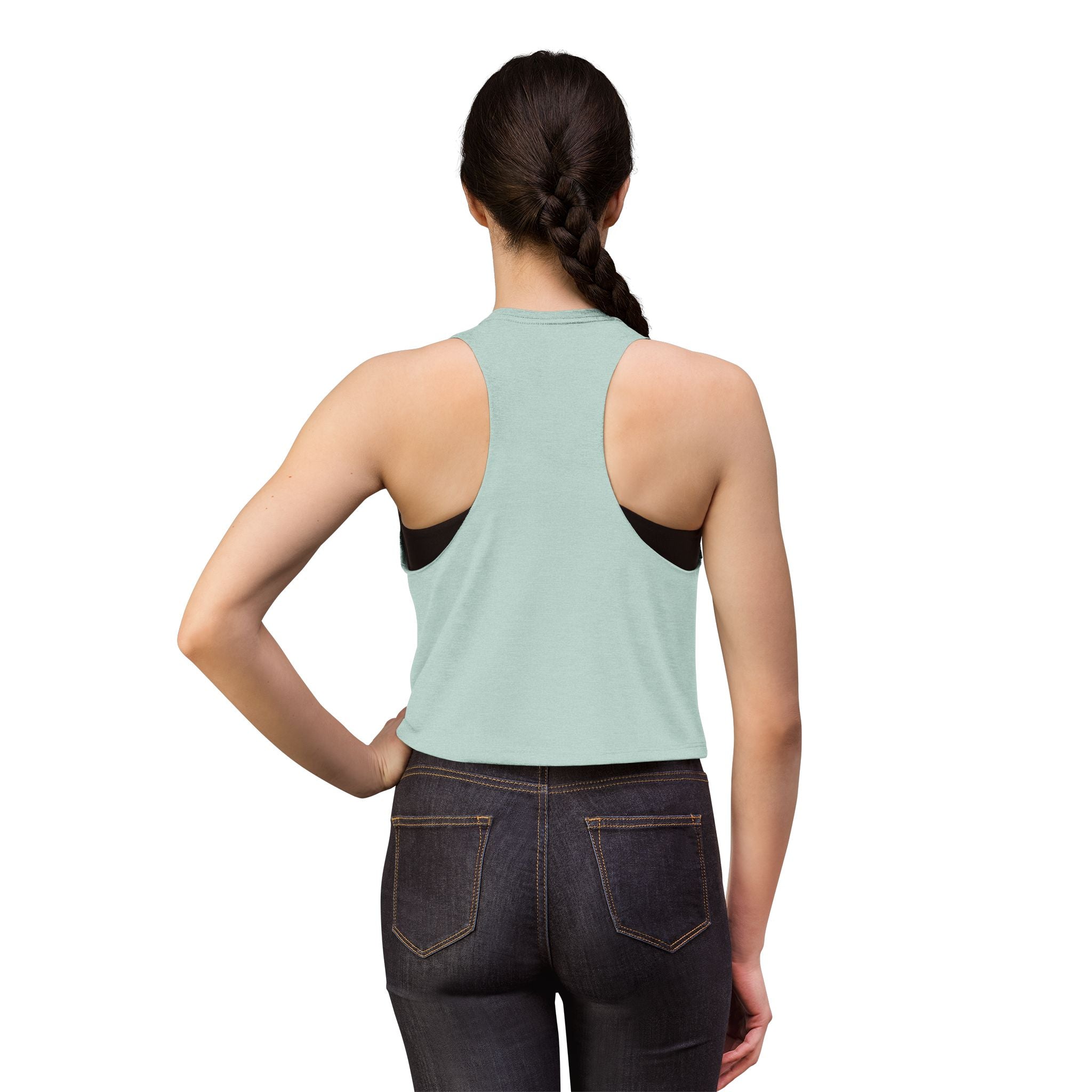 Read. Run. Repeat. Crop Top